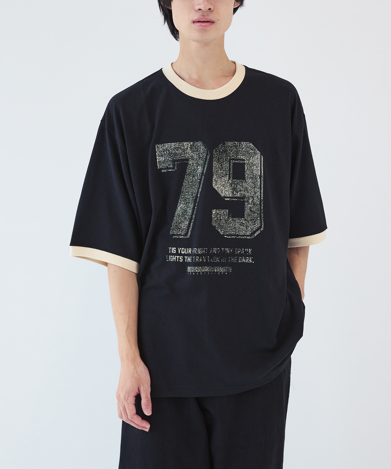 別注 RINGER TEE