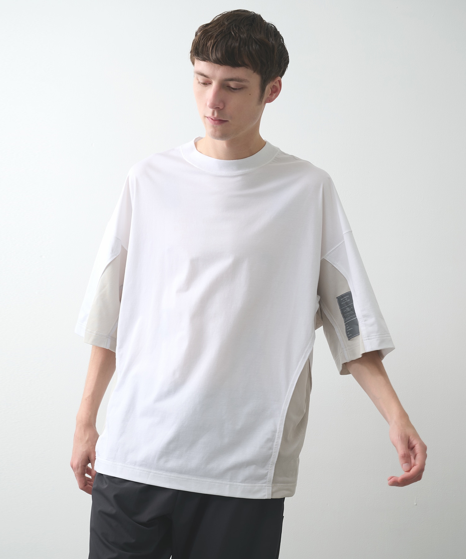 〈別注〉メッシュ切り替えミルスペックTEE