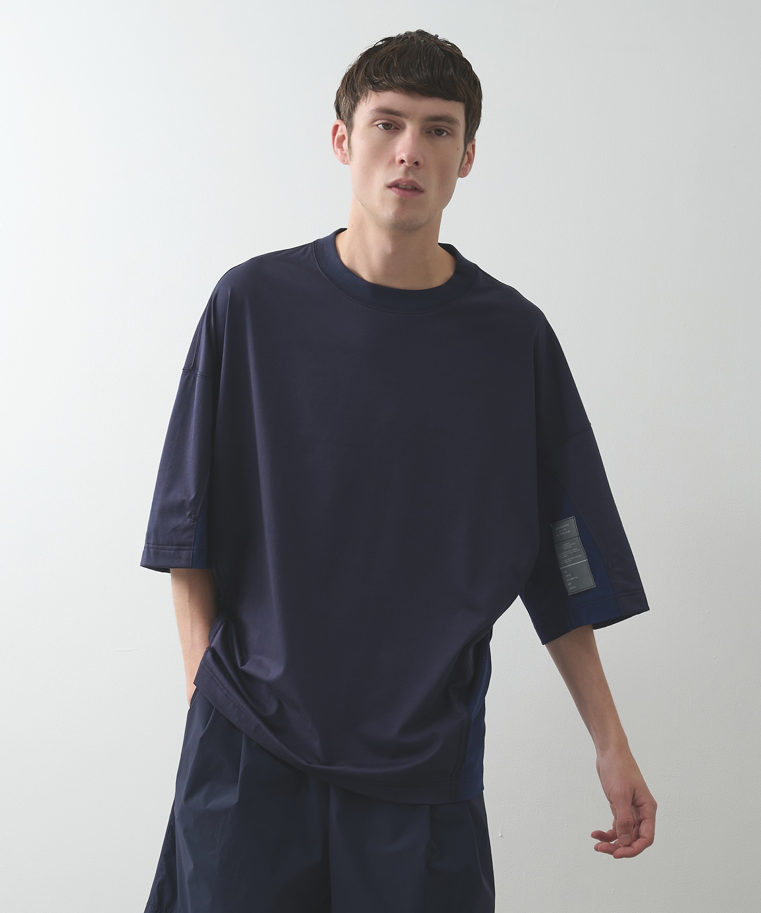 〈別注〉メッシュ切り替えミルスペックTEE