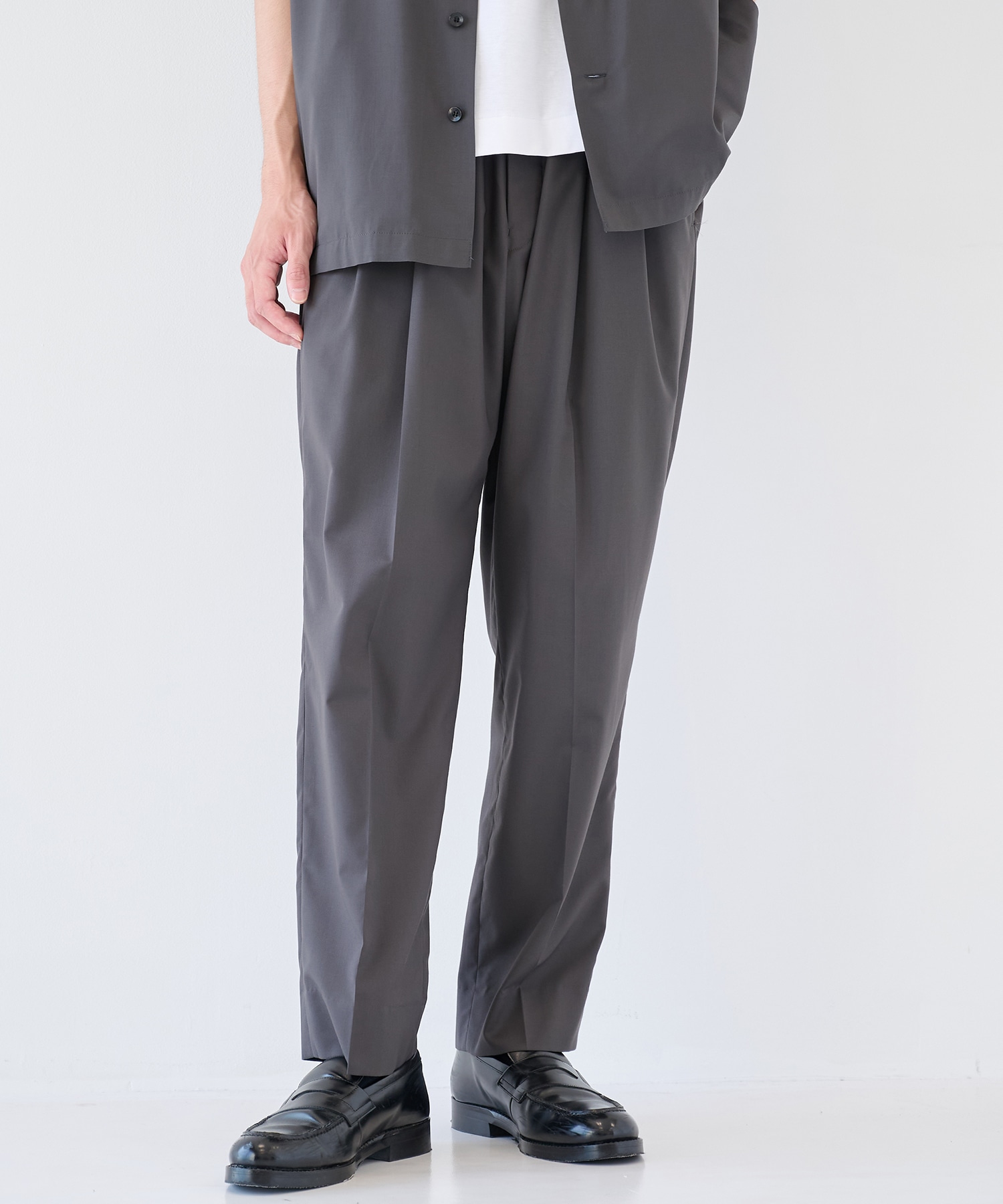 アイスワイドテーパードパンツ