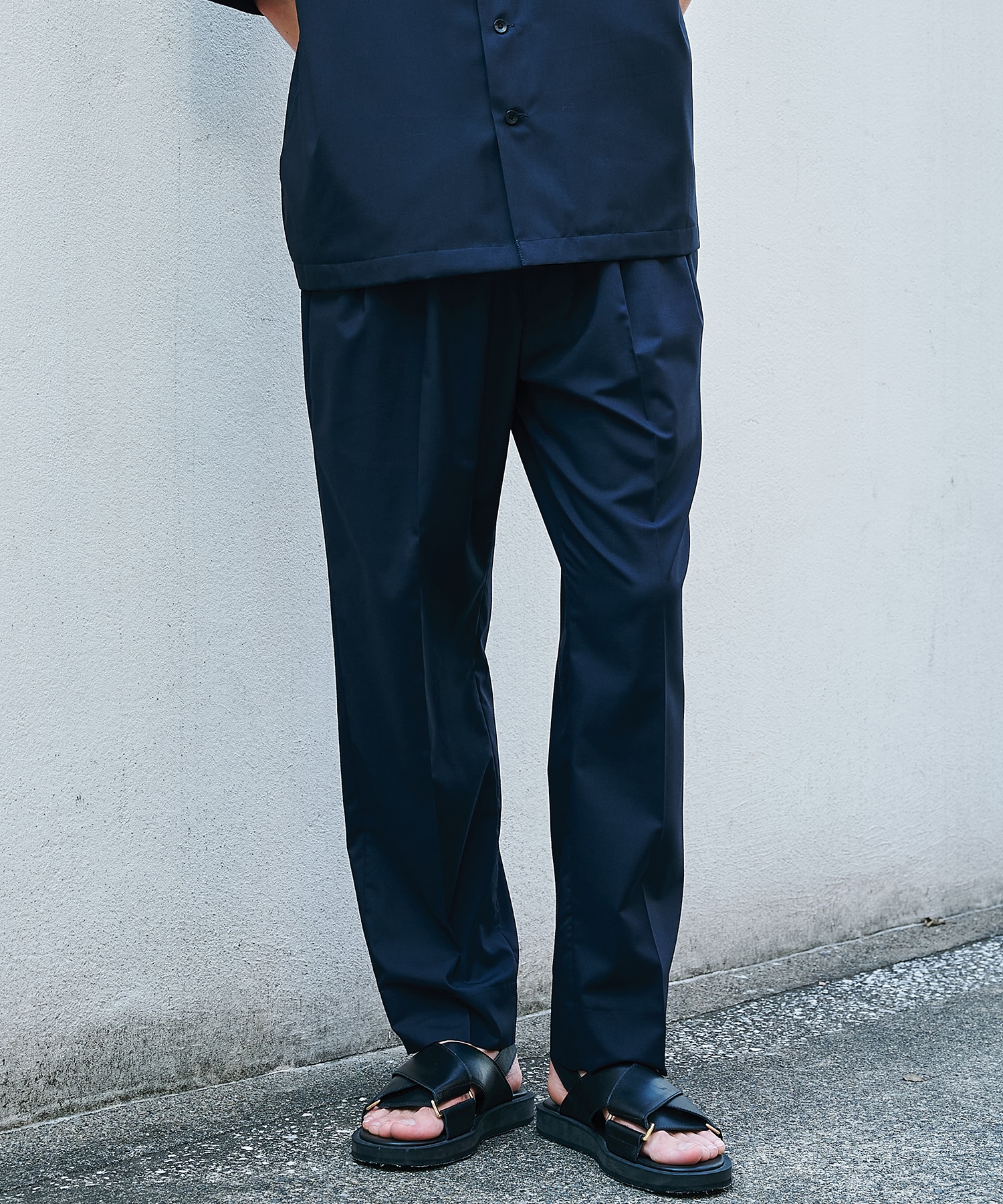 アイスワイドテーパードパンツ