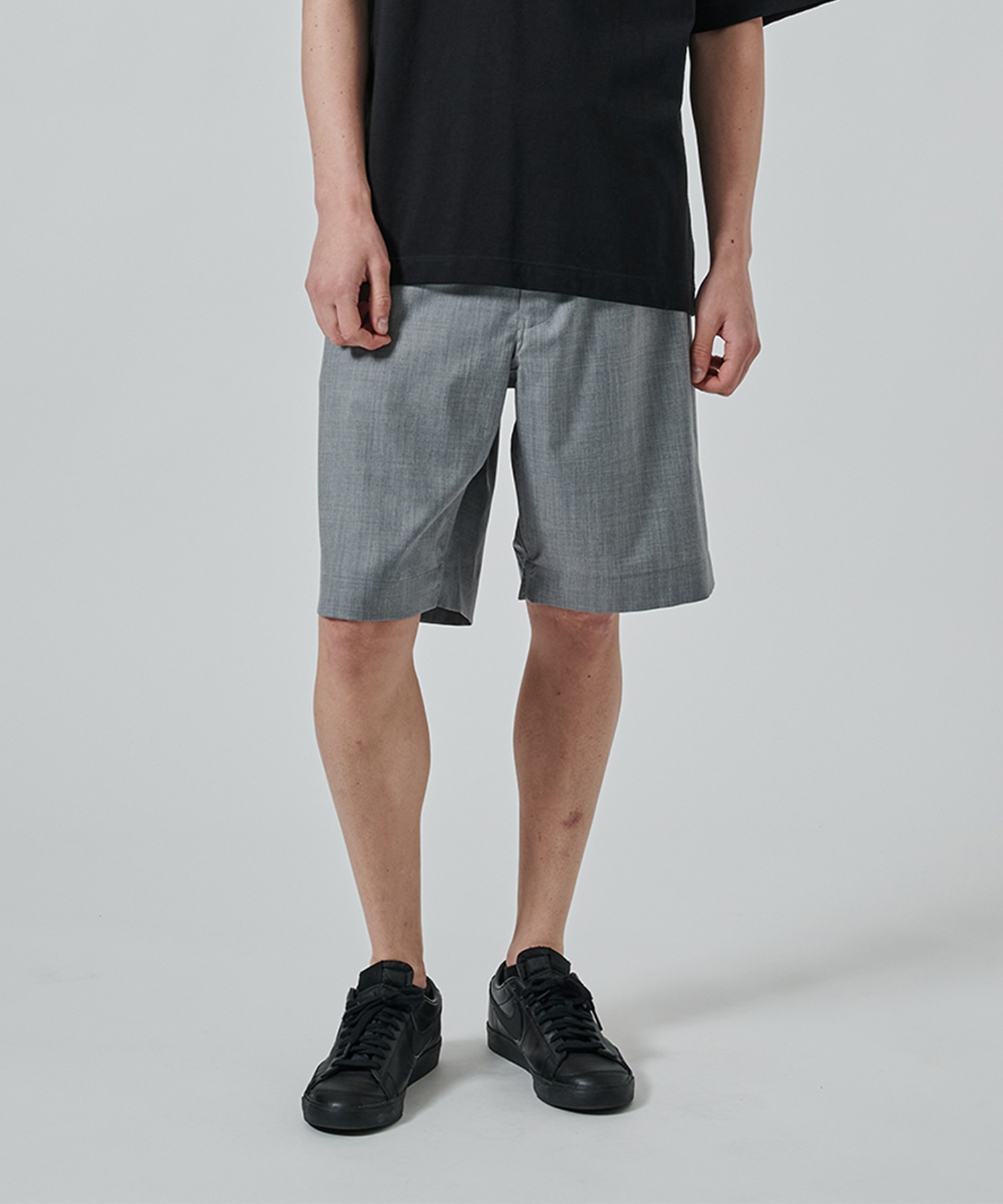 WEBBING BELT HALF PANTS