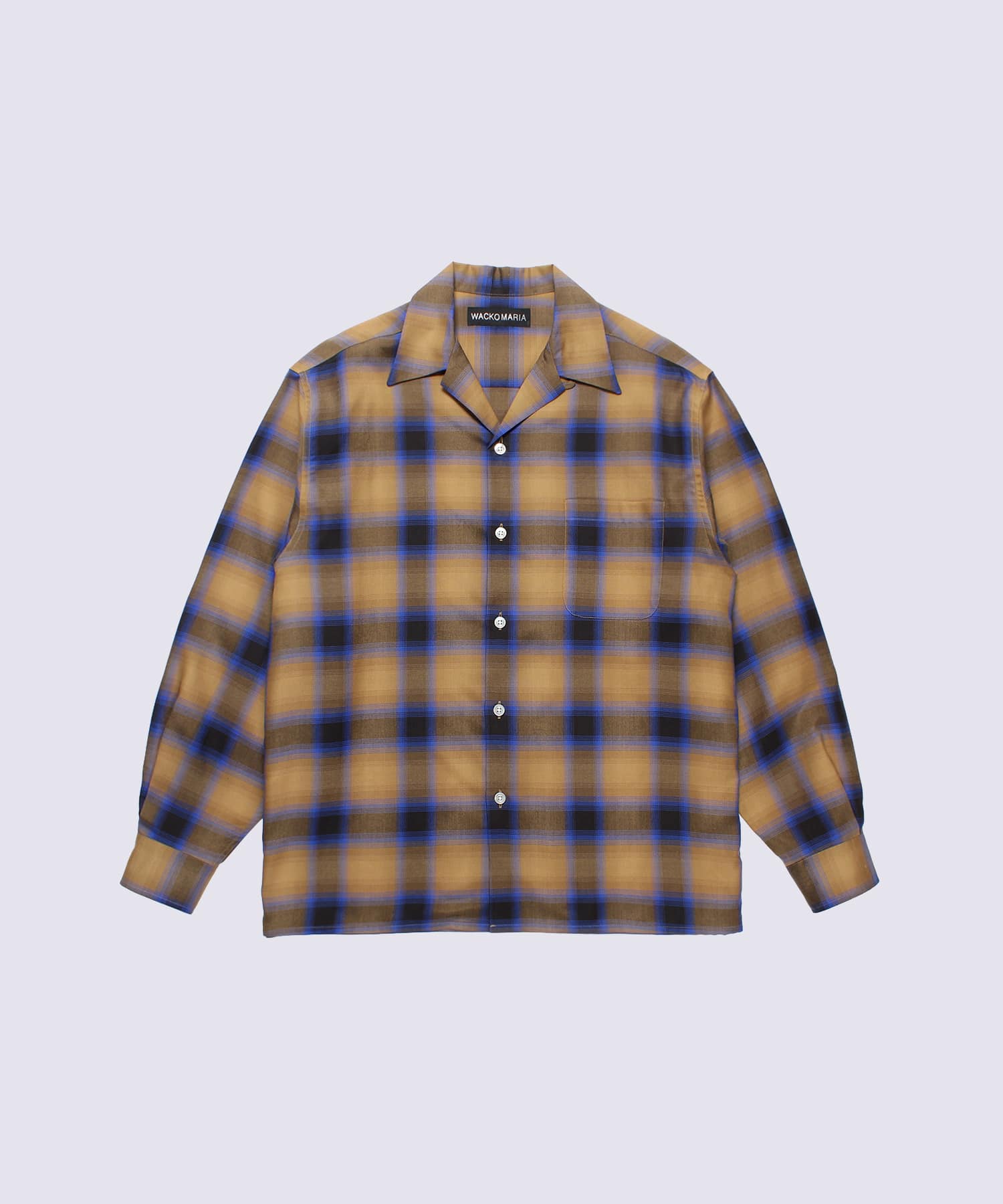 新品WACKO MARIA レーヨン ワコマリア シャツ L WACKO MARIA ワコマリア HAWAIIAN L/S SHIRT ハワイアン