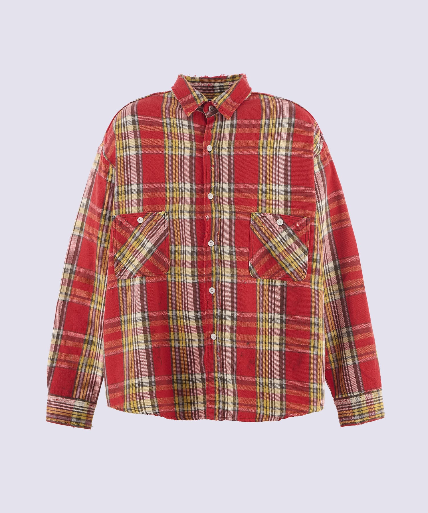 FLANNEL SHIRT / CHECK / SM-HR1-0000-042