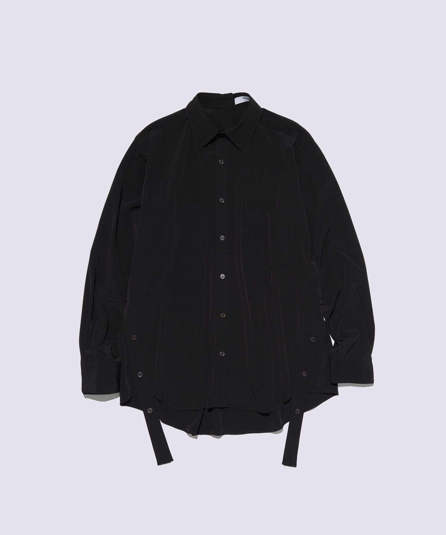 sulvam×UJOH Back&Side Open Shirts
