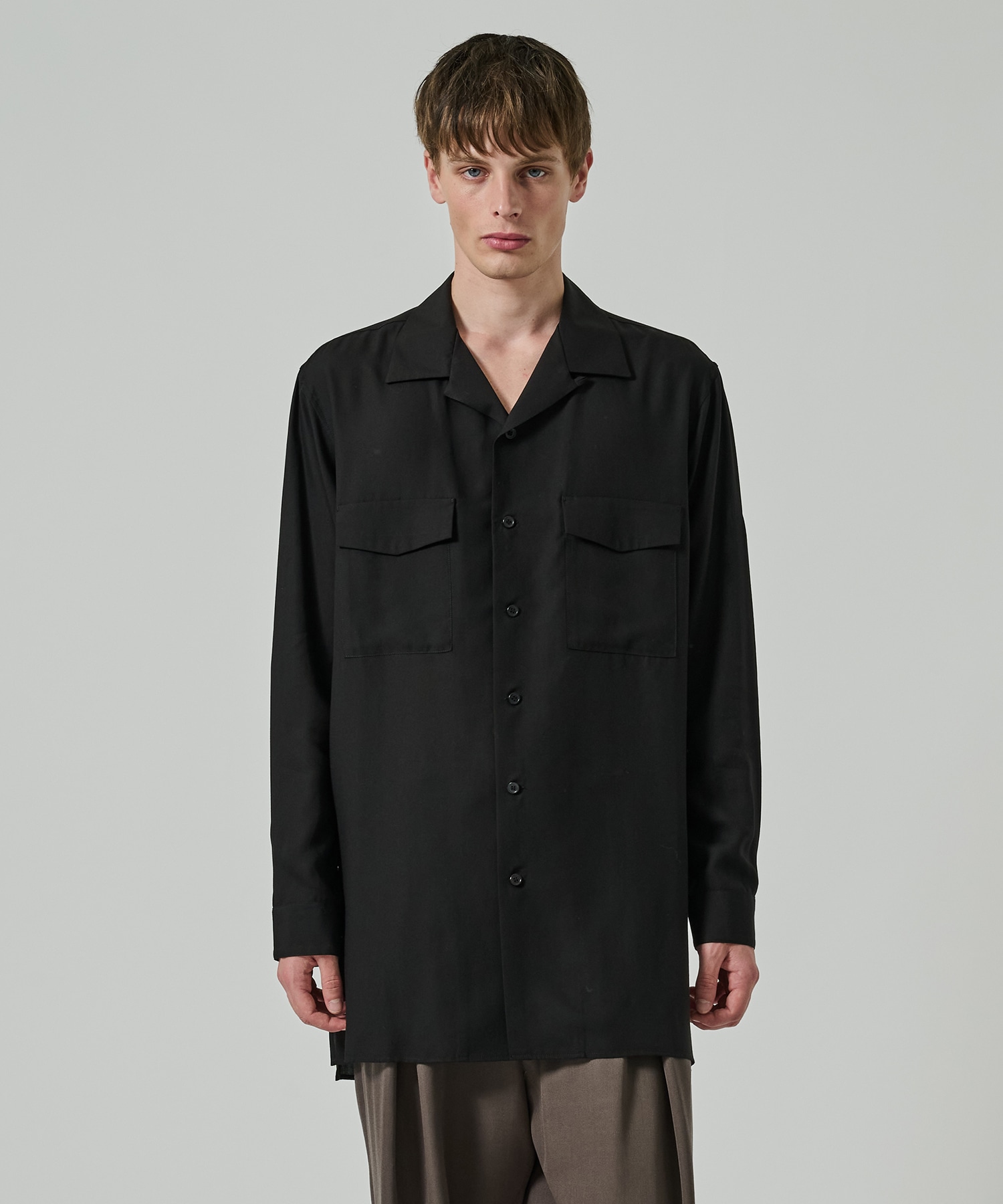 SUIT CDH OPEN COLLAR SHIRT