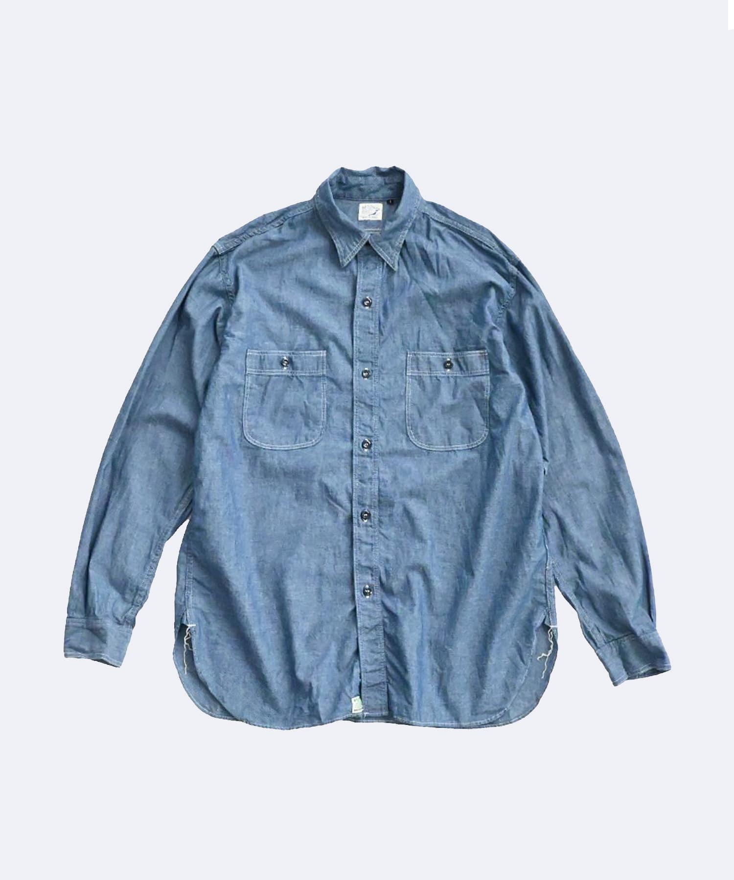 RELAX FIT CHAMBRAY WORK SHIRT