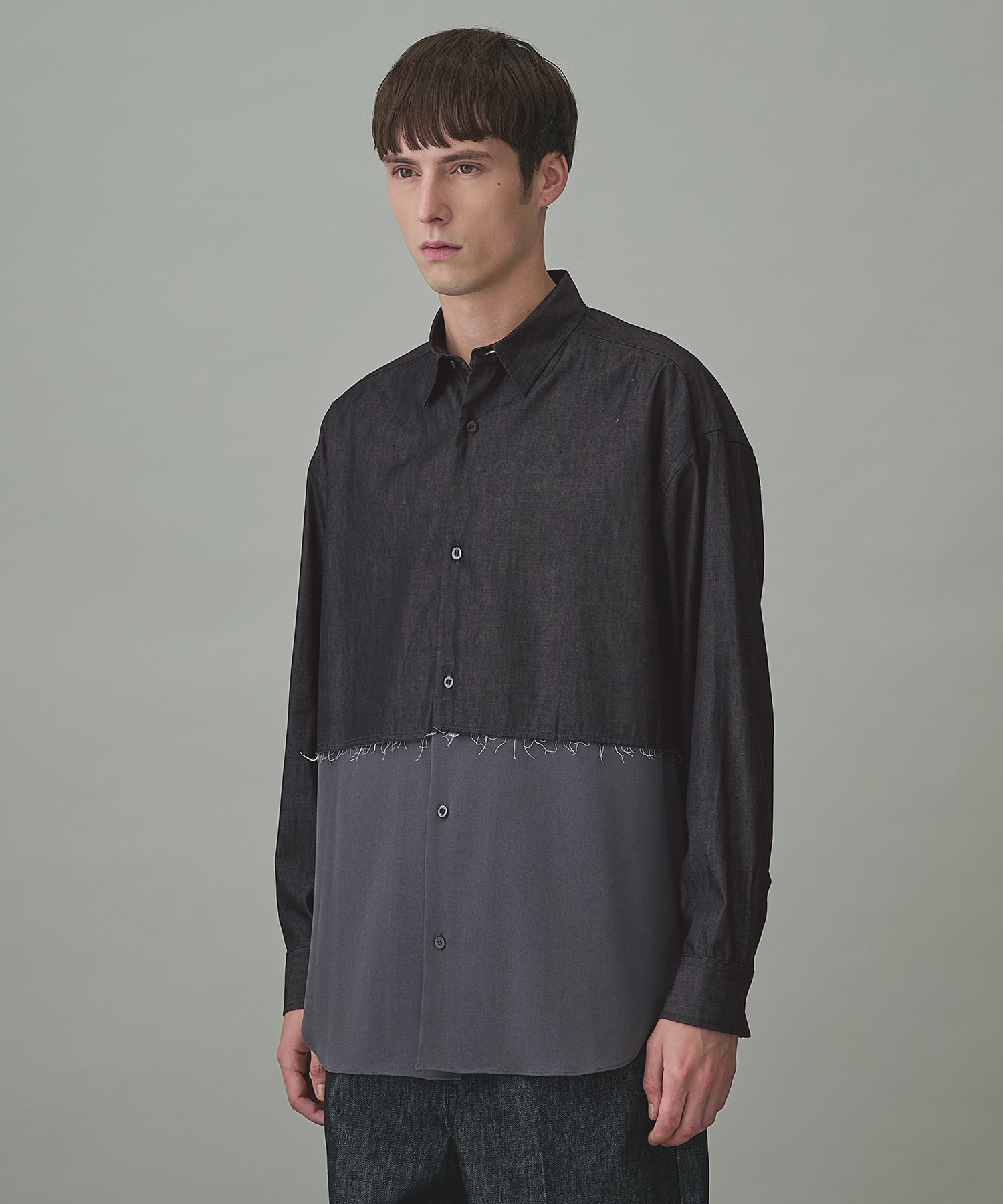 別注 SWITCHING L/S SHIRTS