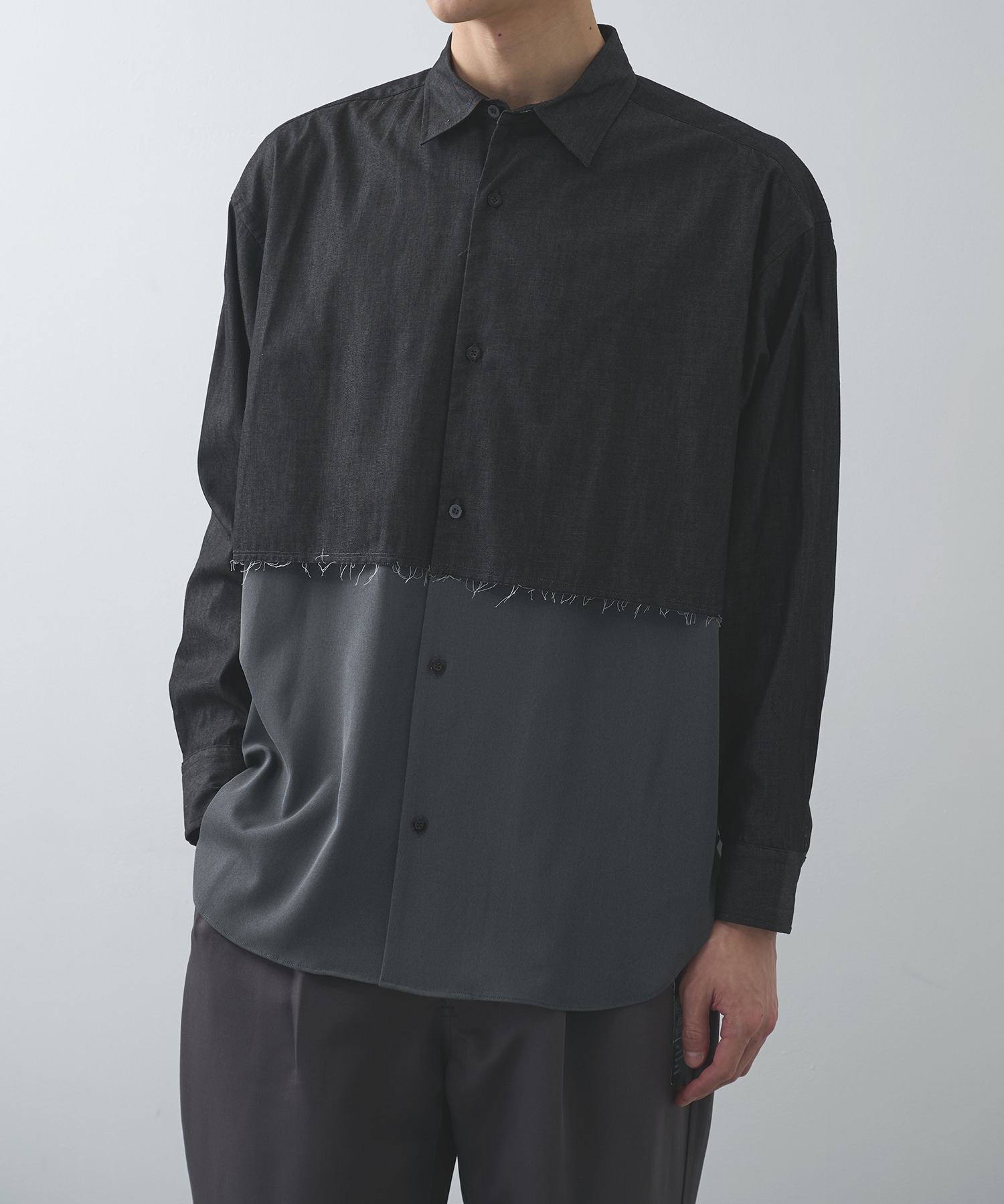 別注 SWITCHING L/S SHIRTS