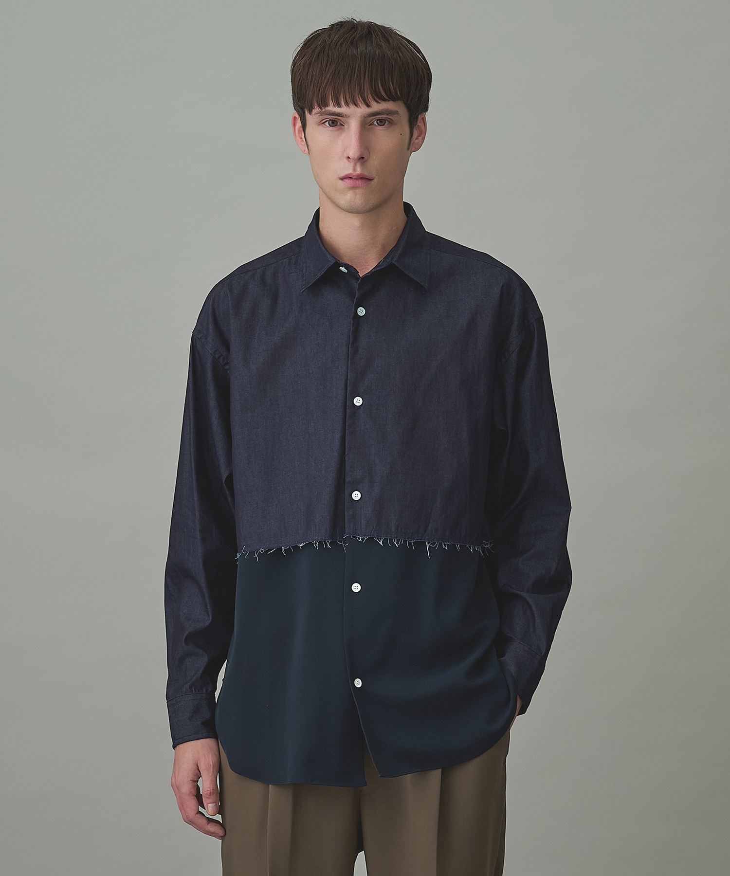別注 SWITCHING L/S SHIRTS