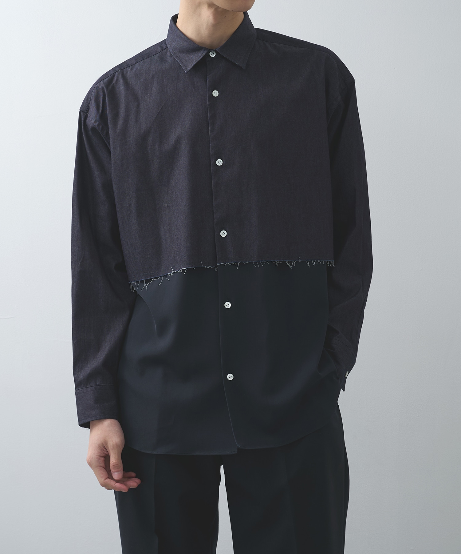 別注 SWITCHING L/S SHIRTS