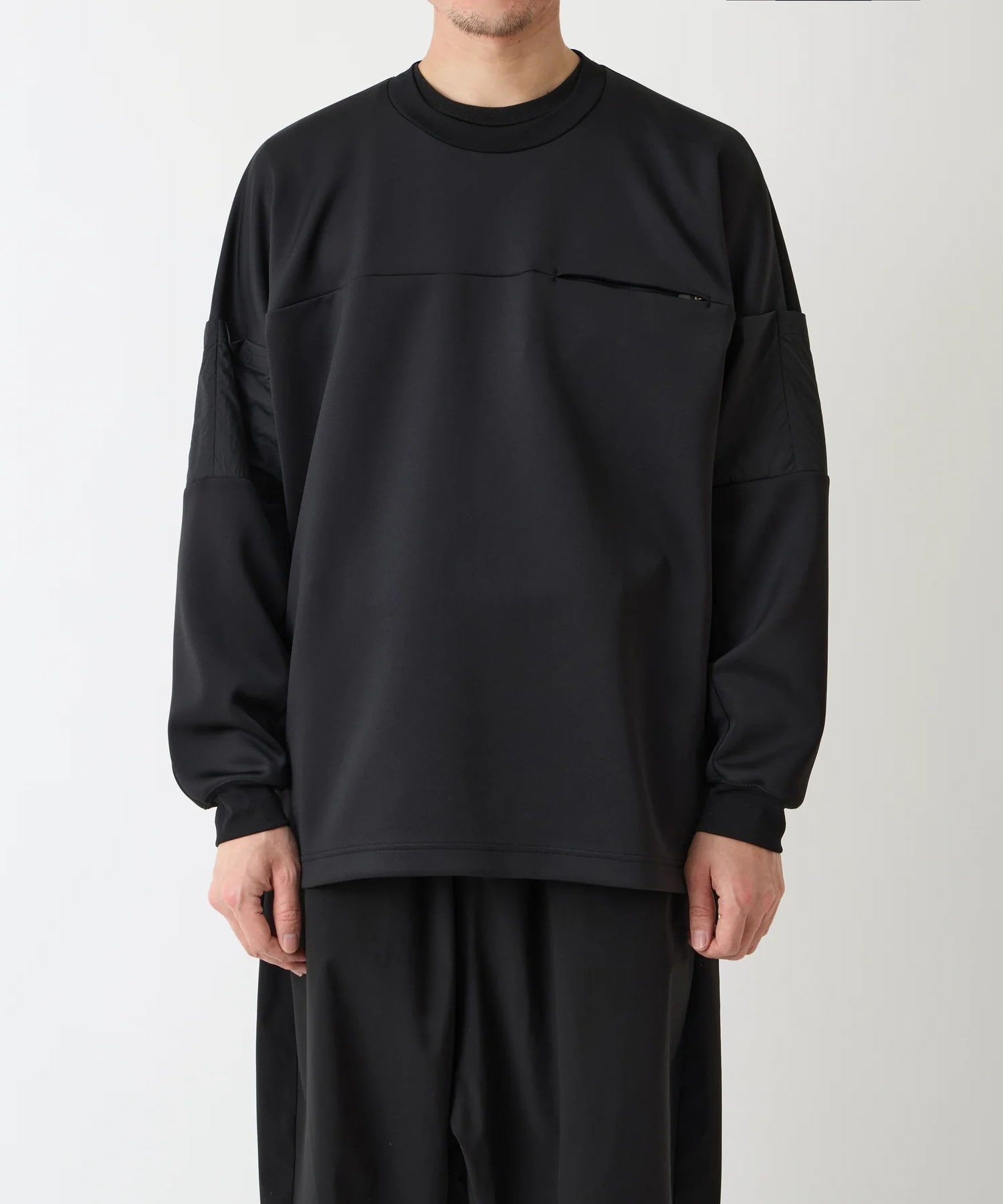 SCUBA KNIT LONG SLEEVE T-SHIRT