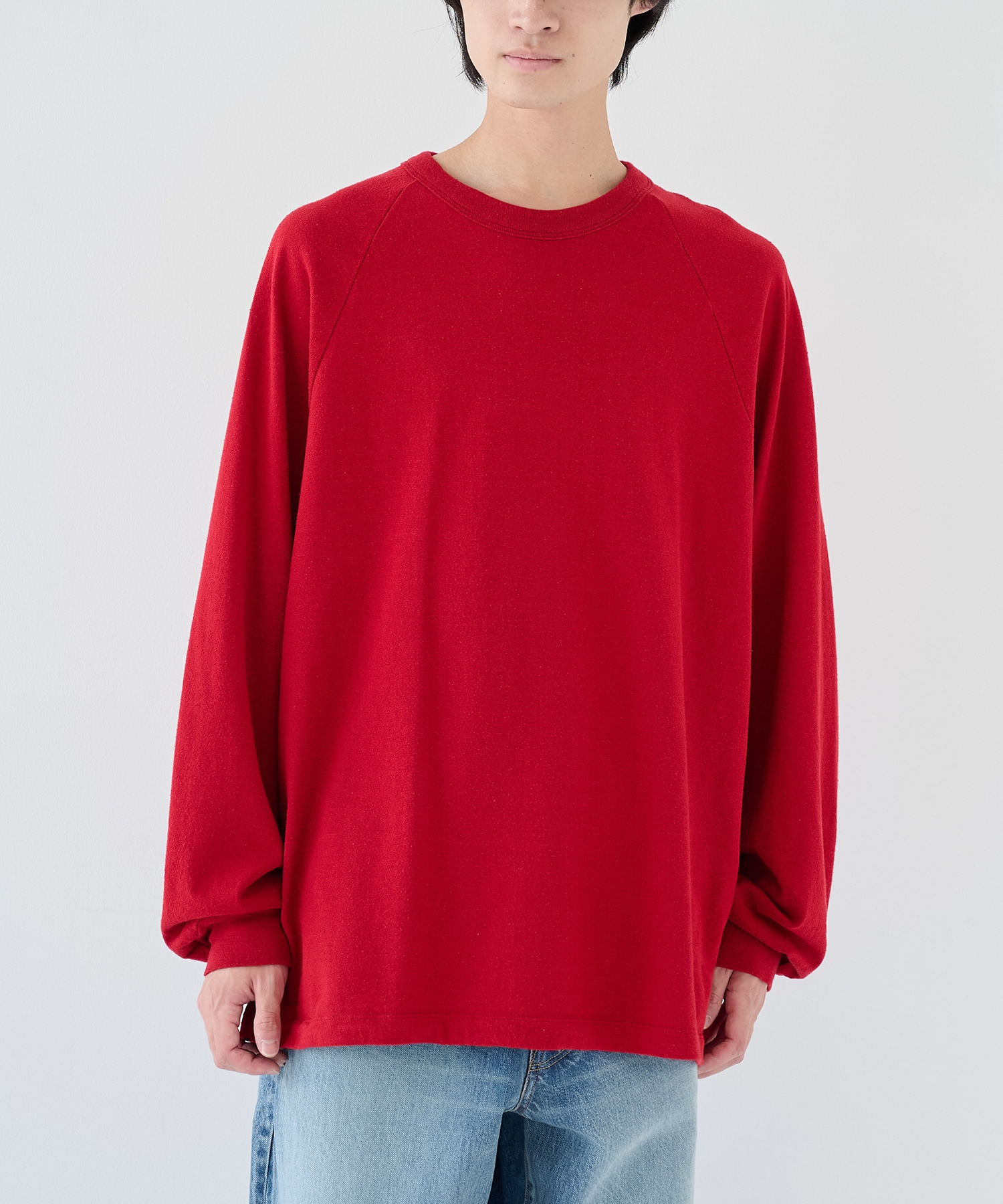 Co/Silk Nep Raglan Tee