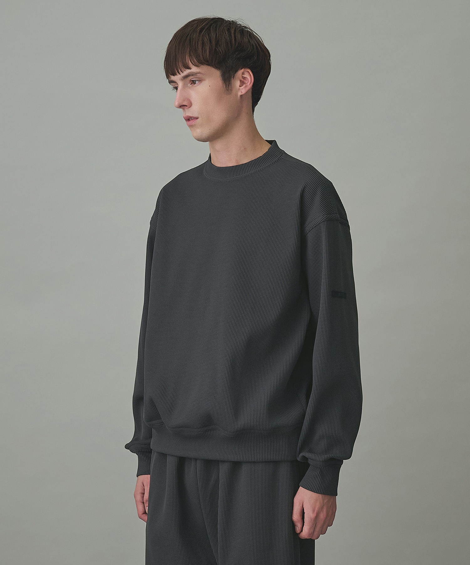 別注 WAFFLE P/O SWEAT