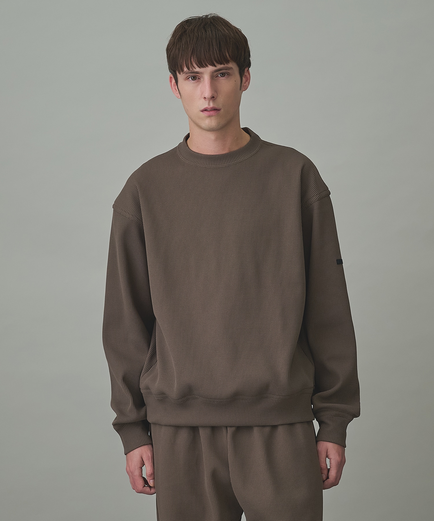 別注 WAFFLE P/O SWEAT