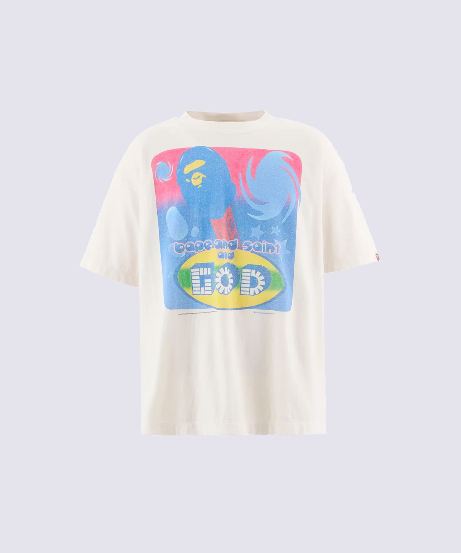 BAPE_SS TEE / GOD / SM-HR1-0000-C35
