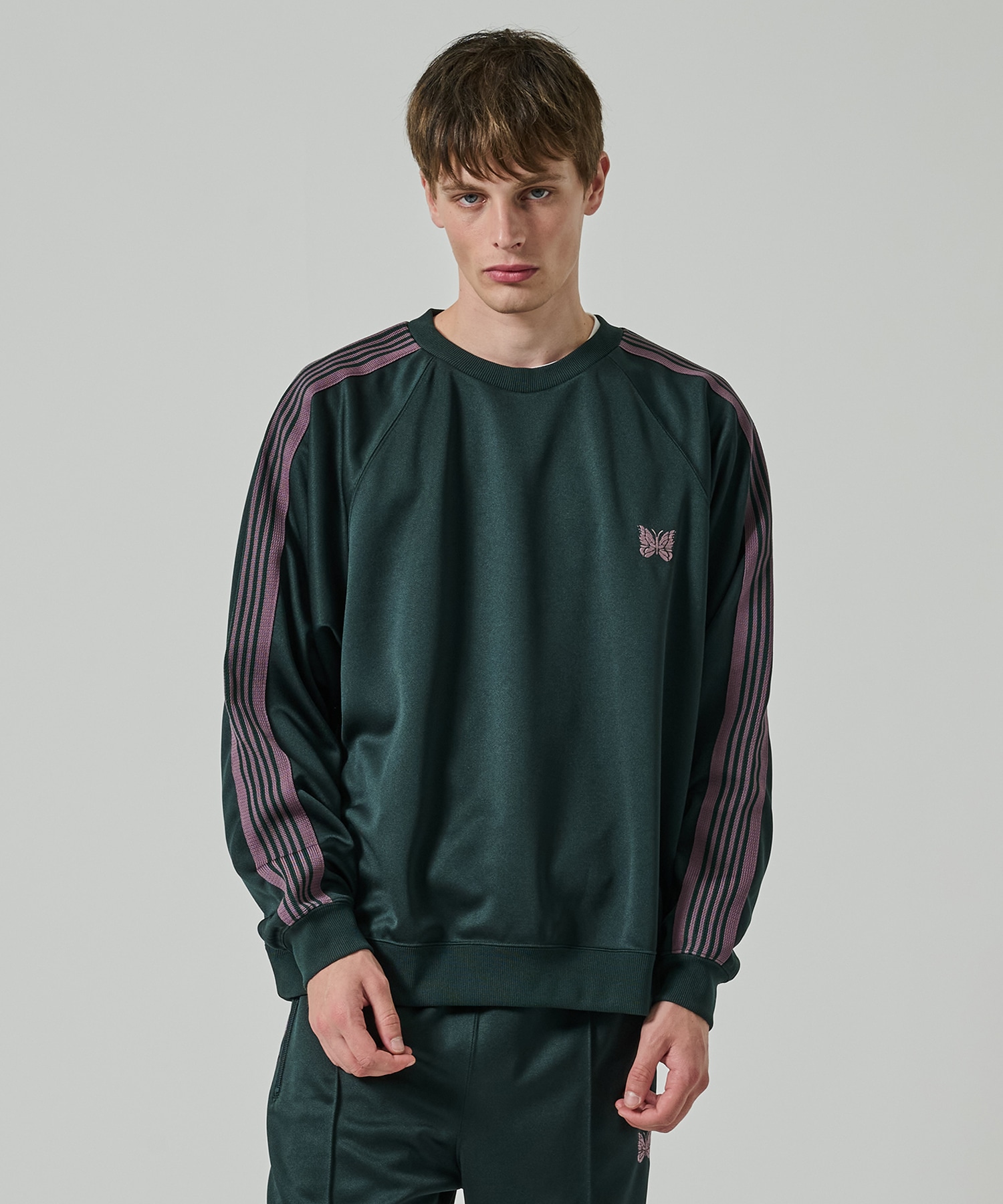 Track Crew Neck Shirt - Poly Smooth