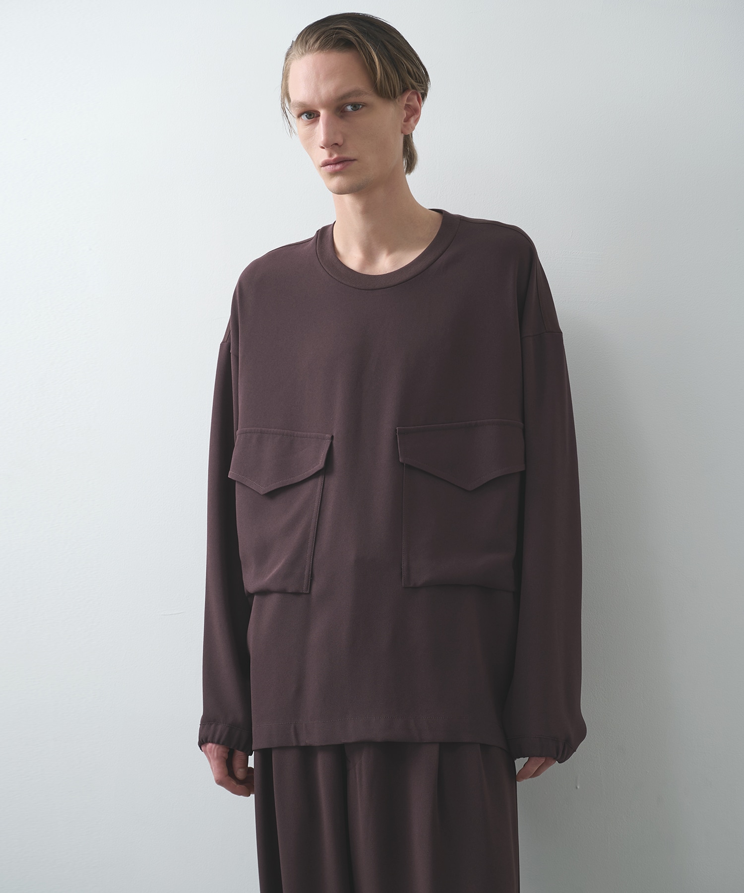 Pocket Long Sleeve Pullover