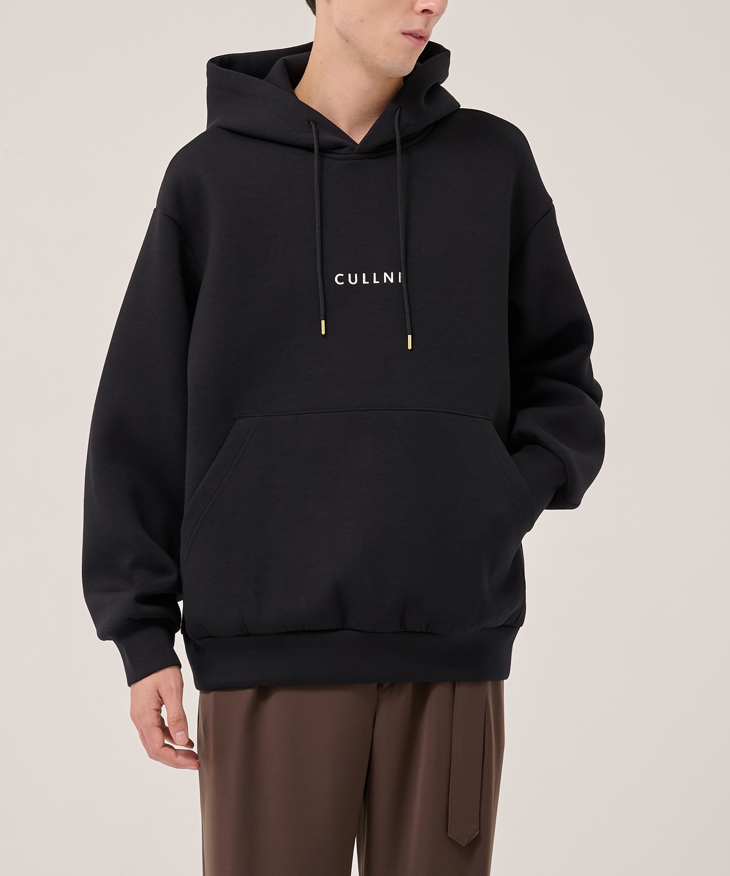 CULLNI Logo Embroidery Hoodie