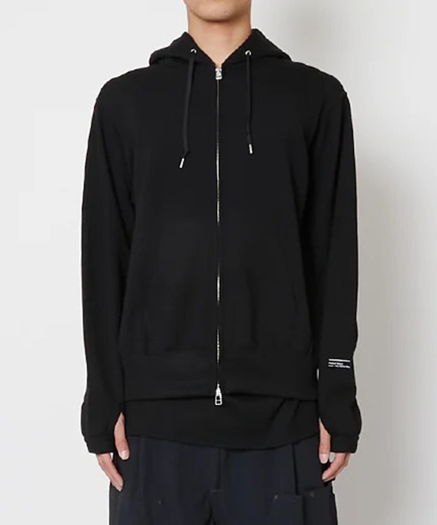 Super 140s /130s Melino Wool Zip Up Parka