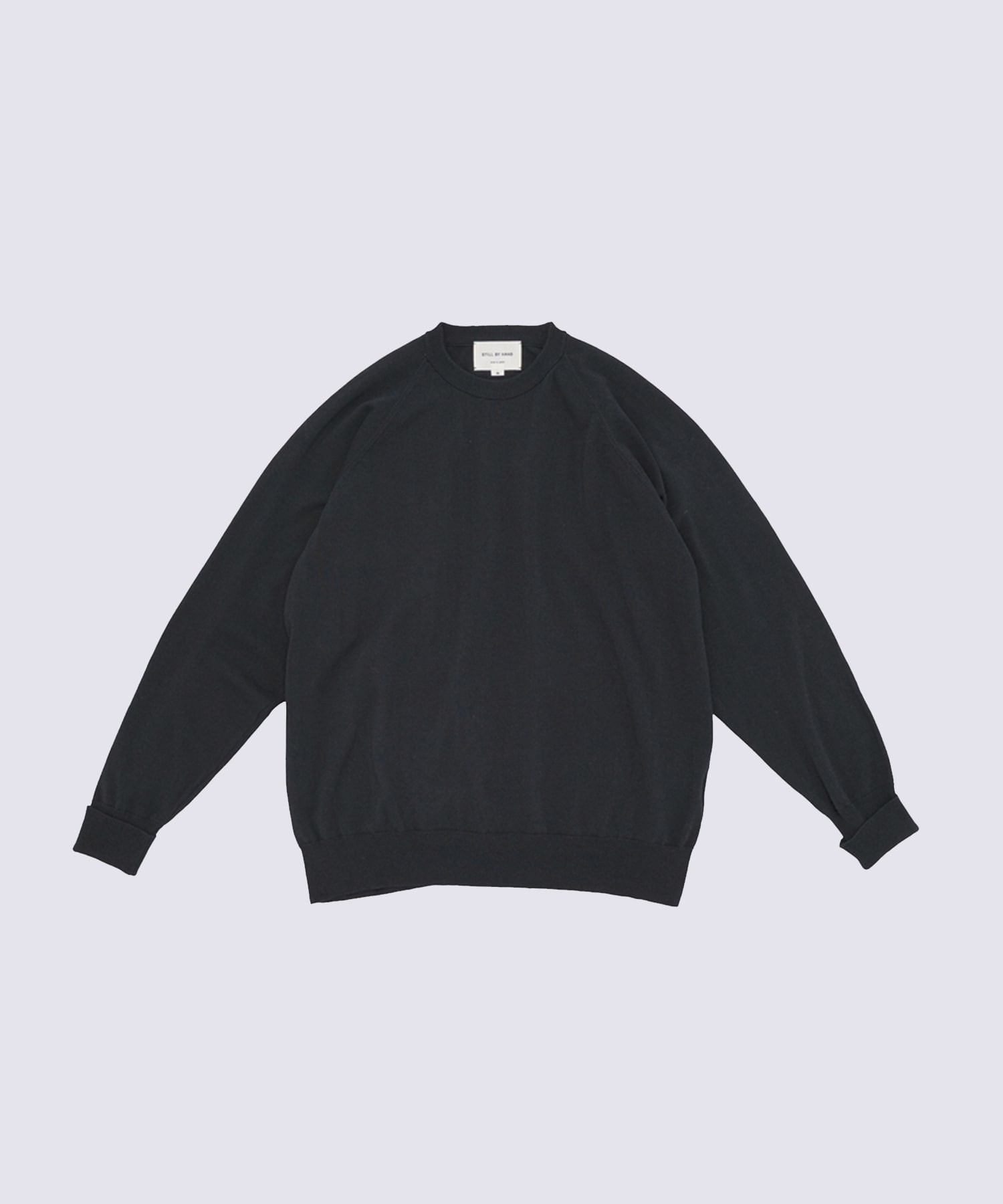Cotton/silk pullover