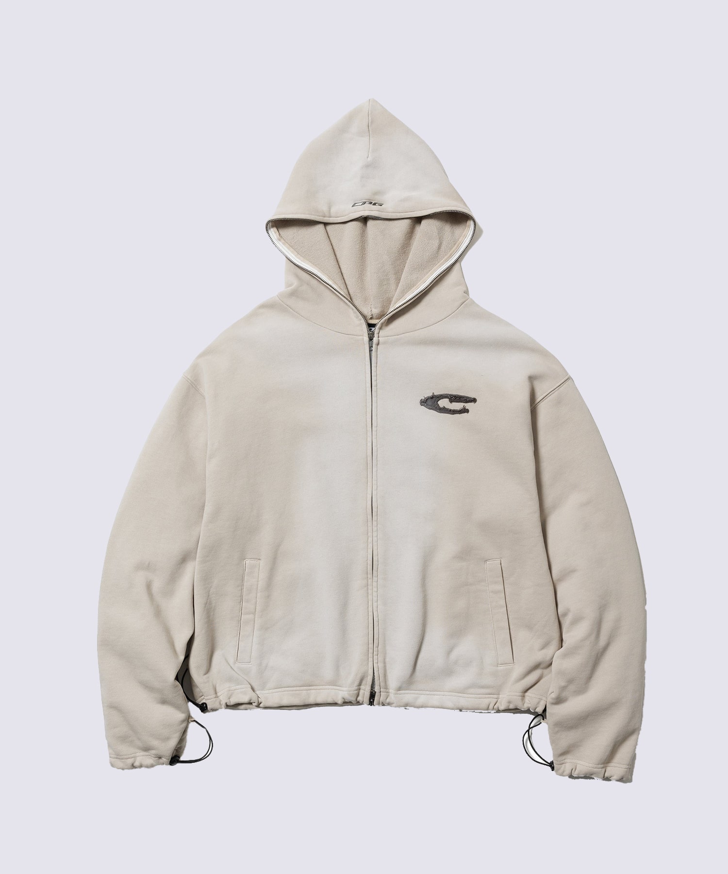CPG LOGO FADE ZIP HOODIE