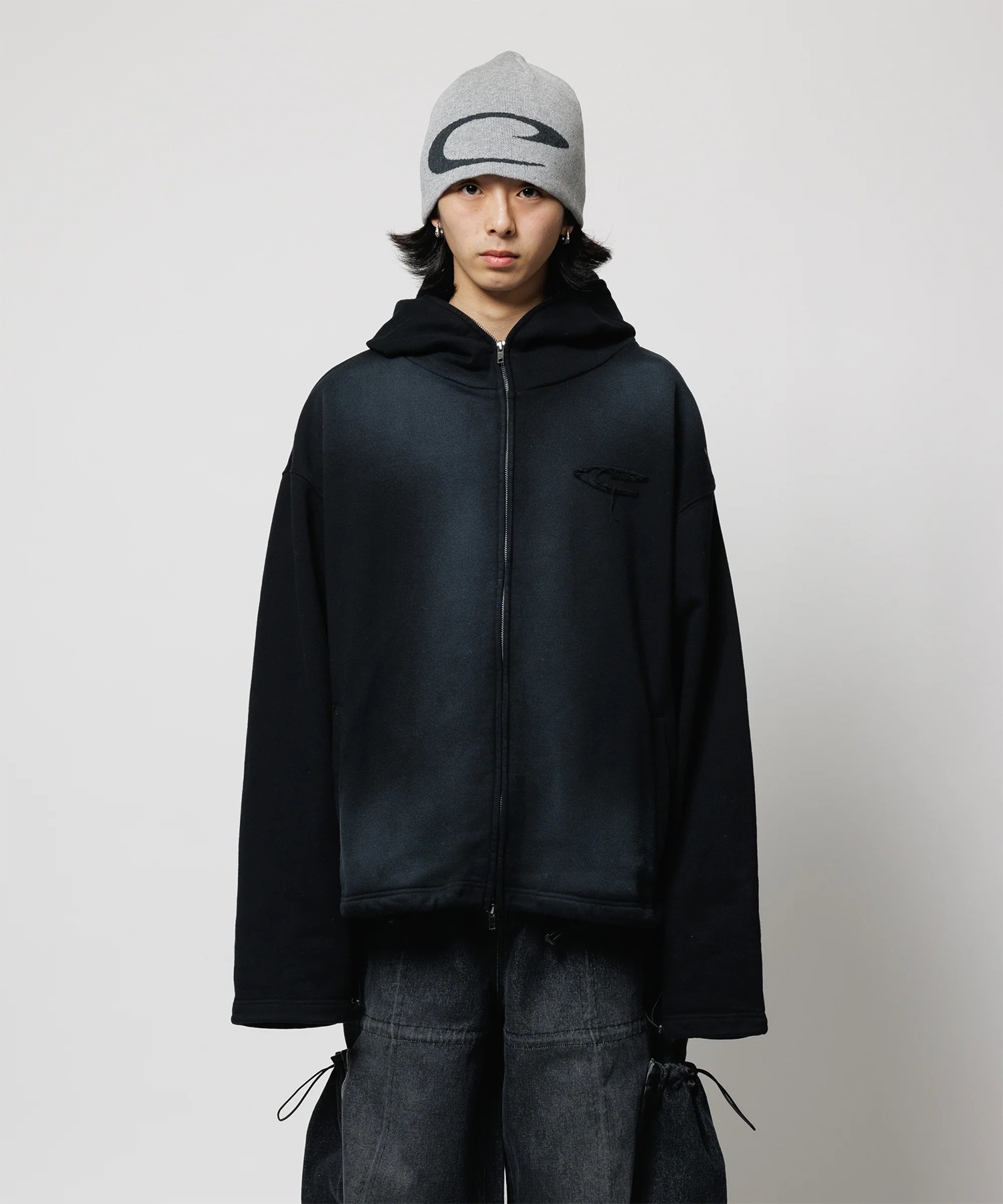 CPG LOGO FADE ZIP HOODIE