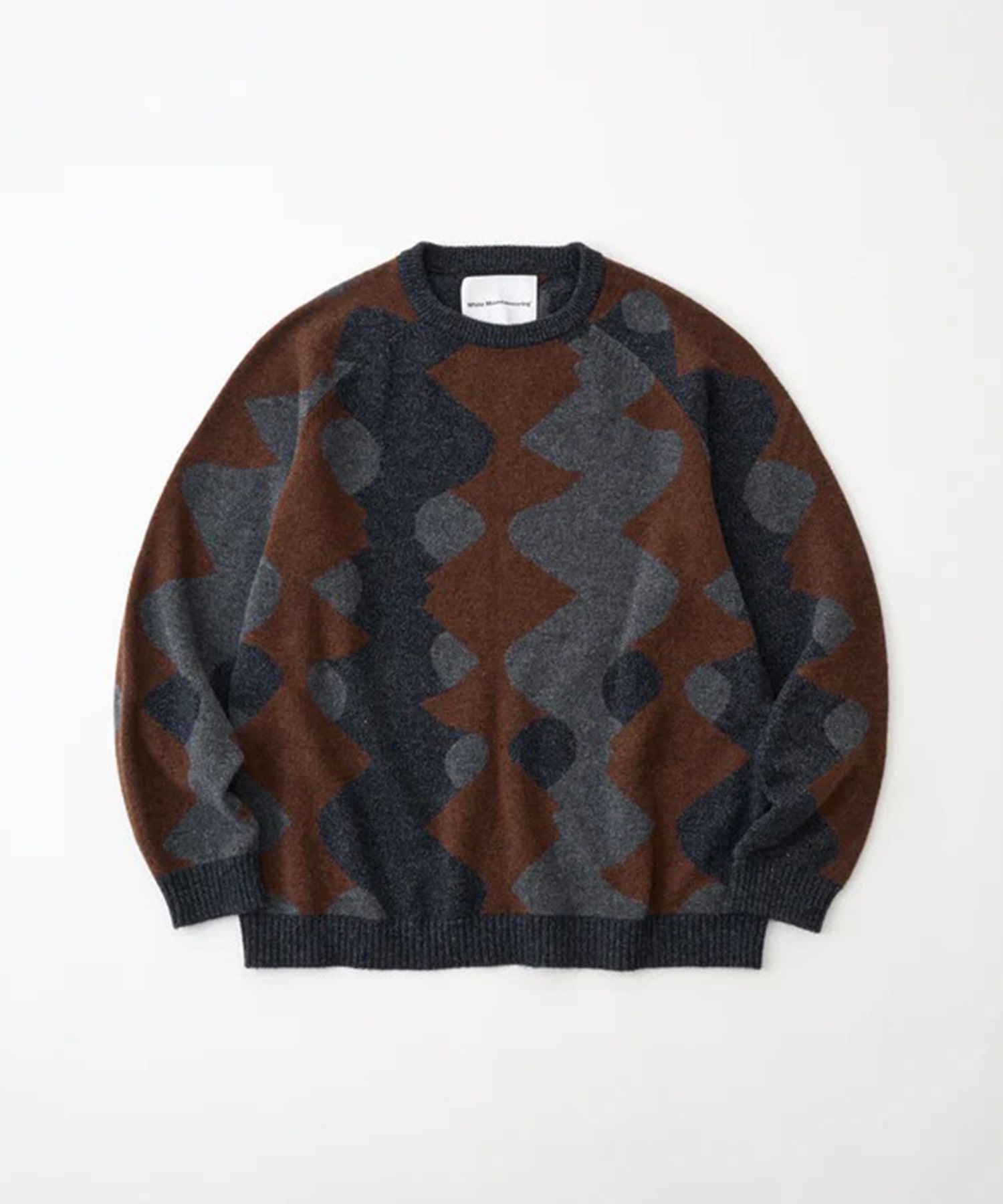 INTARSIA KNIT PULLOVER