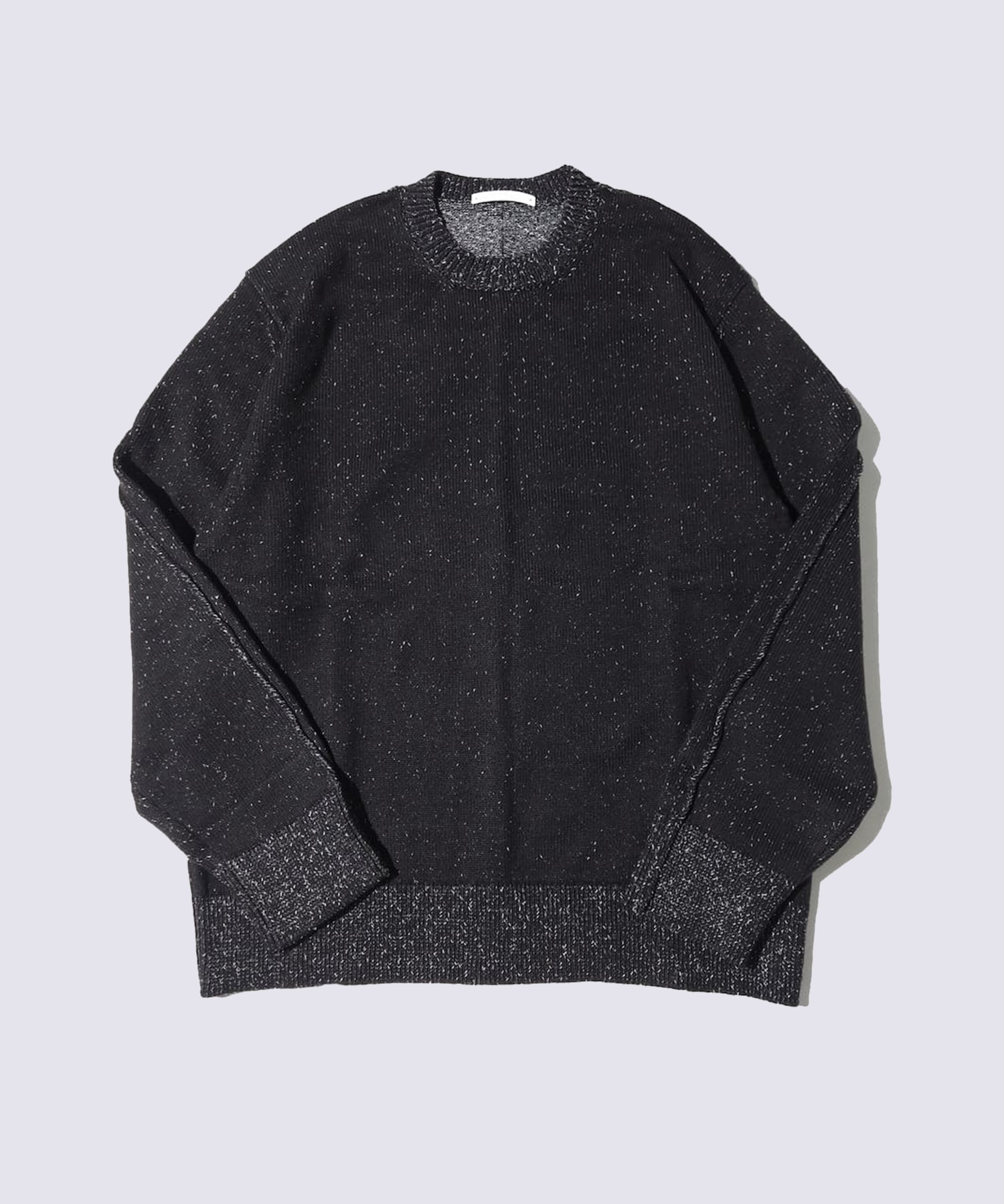 COTTON-BLEND KNIT PULLOVER