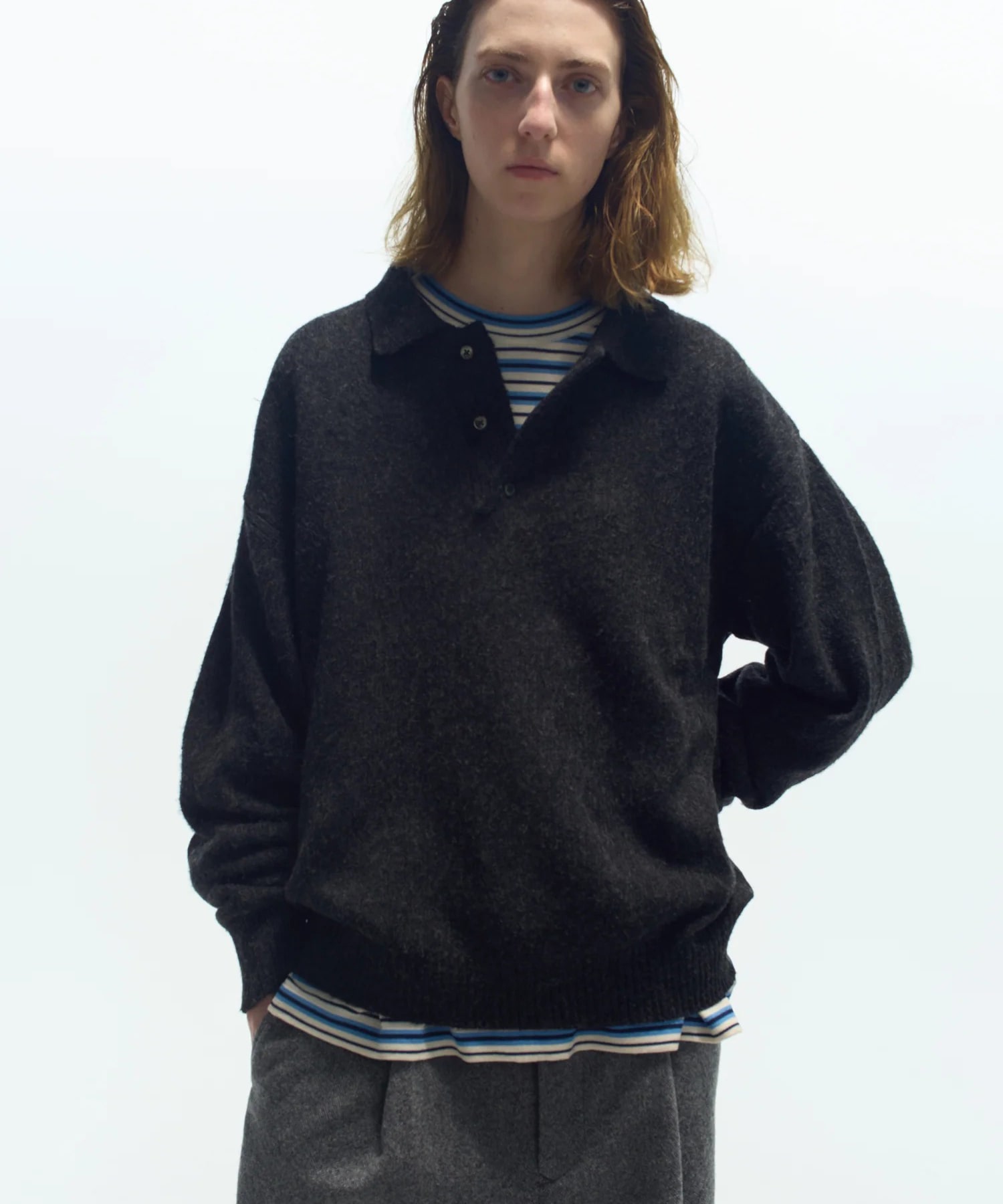 KNIT POLO