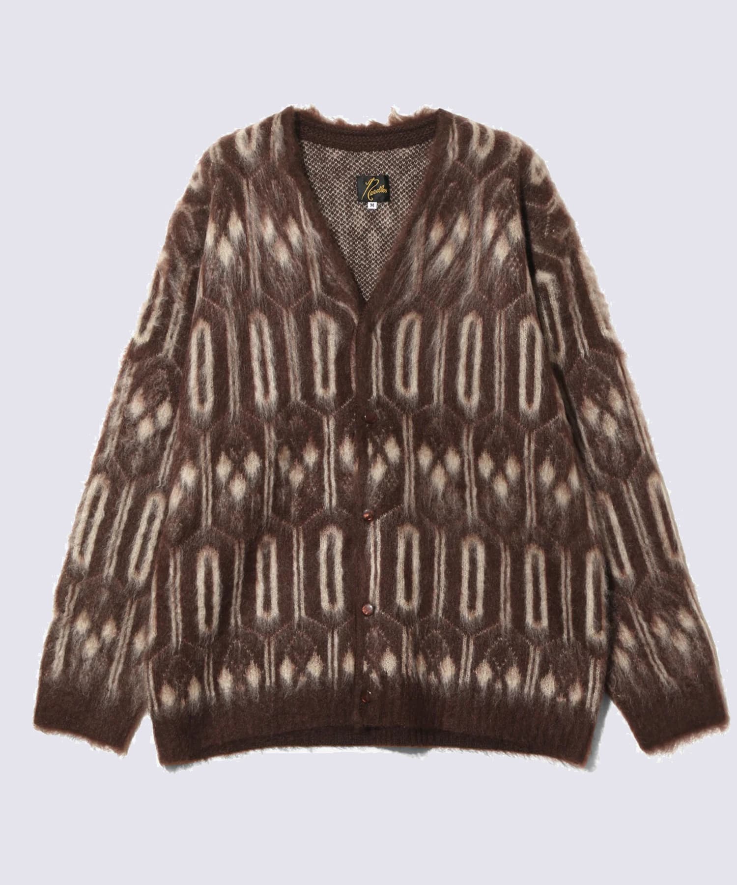 Mohair Cardigan - Geometric