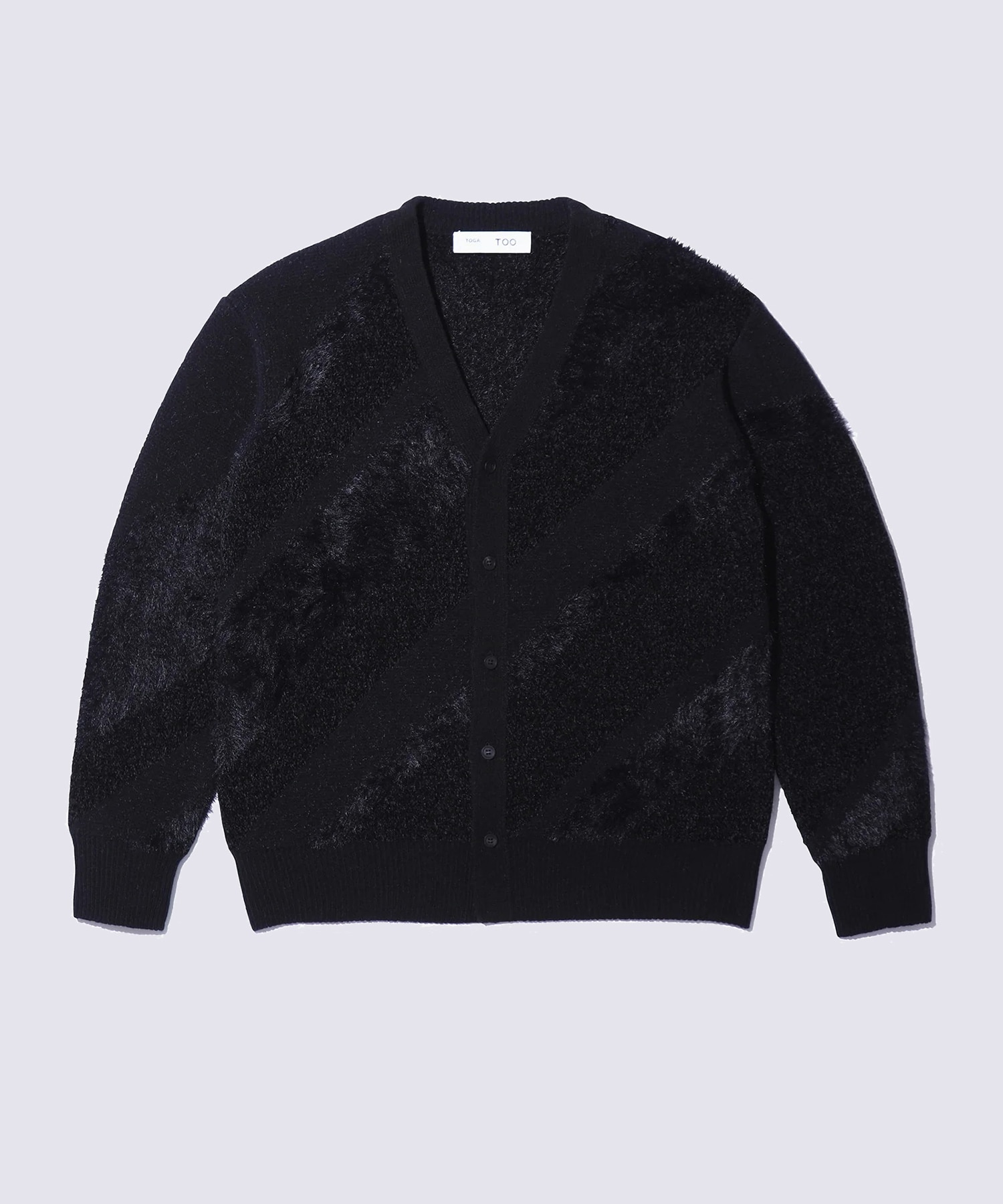 Regimental knit cardigan