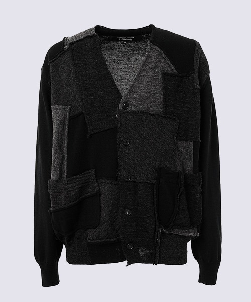 HP-N007-051 PATCHWORK CARDIGAN