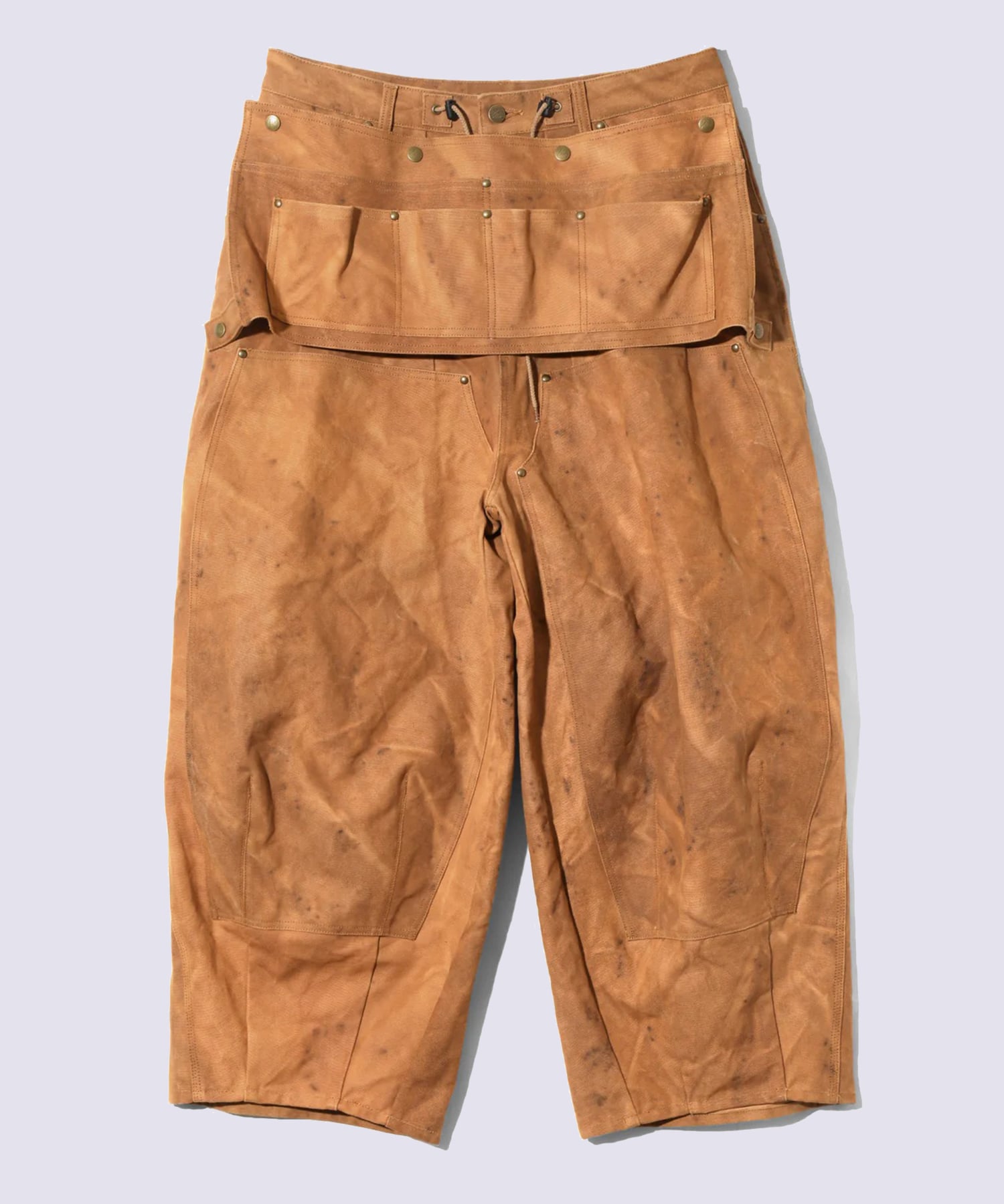 H.D. Apron Painter Pant - Duck Canvas / Kakishibu Dye