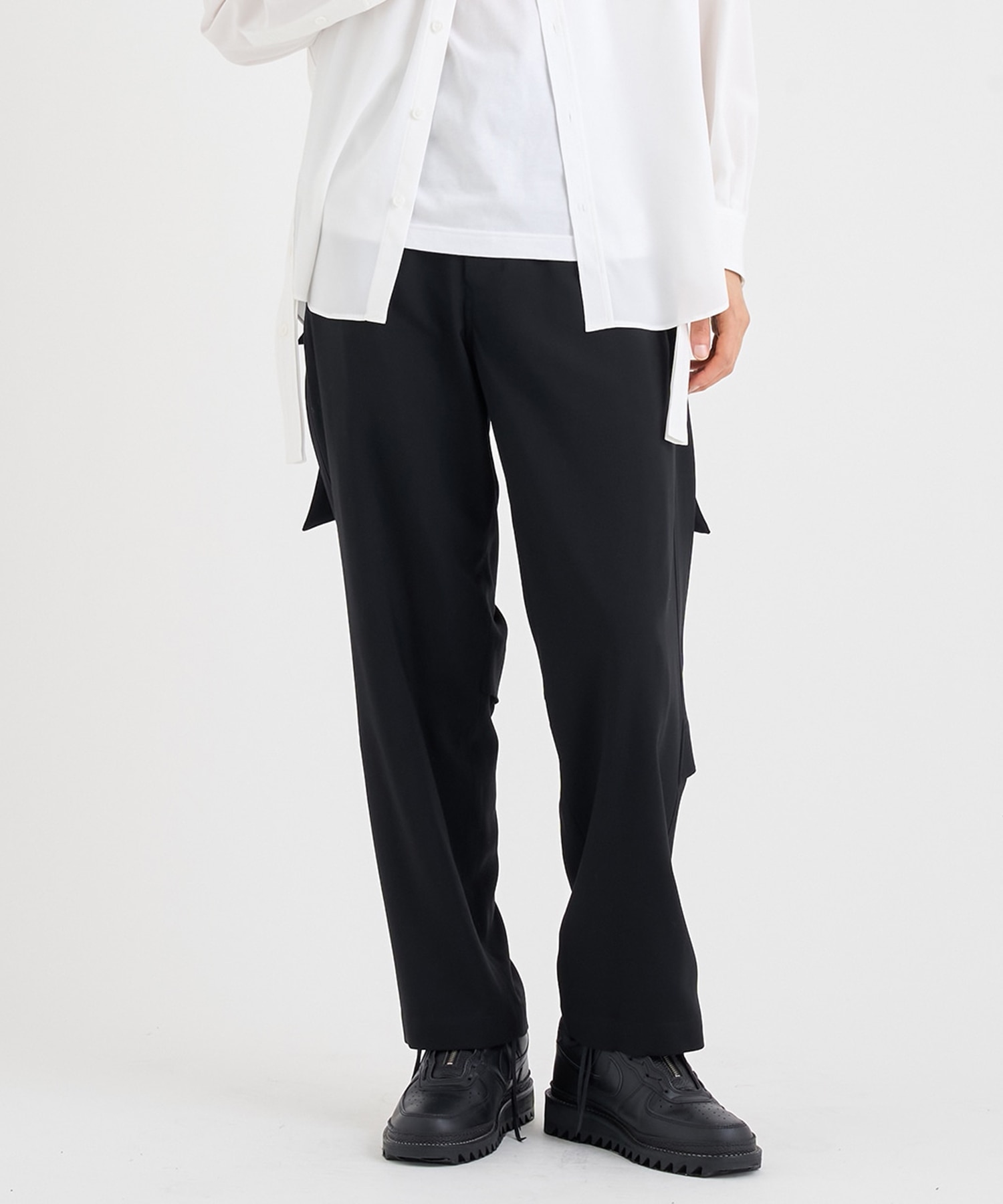 sulvam×UJOH 1Tuck Wide Pants