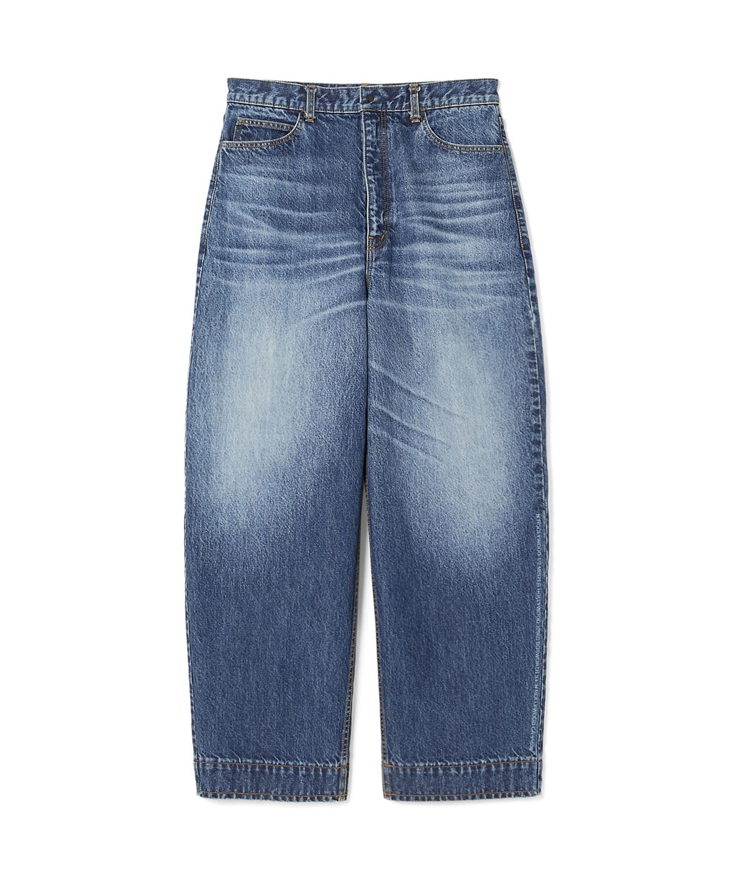 2252-CP25-009 WIDE DENIM PANTS WASHED