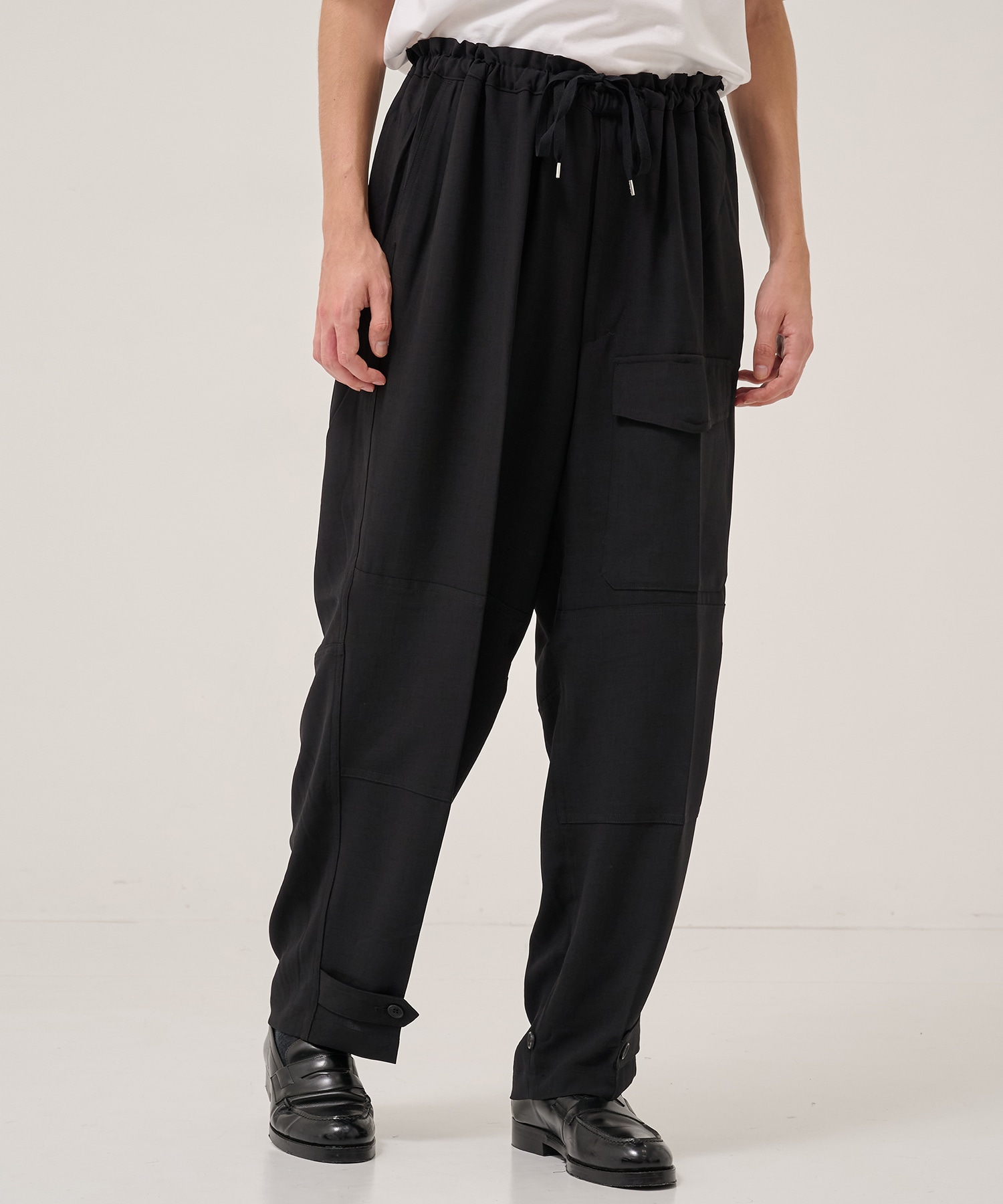 別注 MERANGE TWILL MILITARY DOUGI PANTS