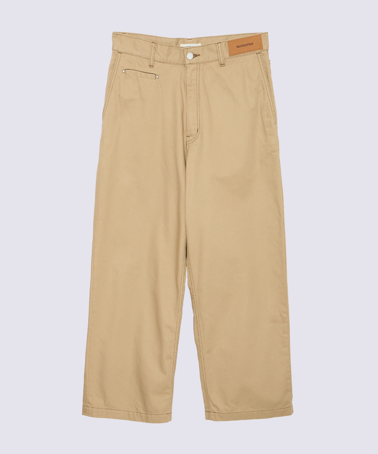 Wide Drill Trousers