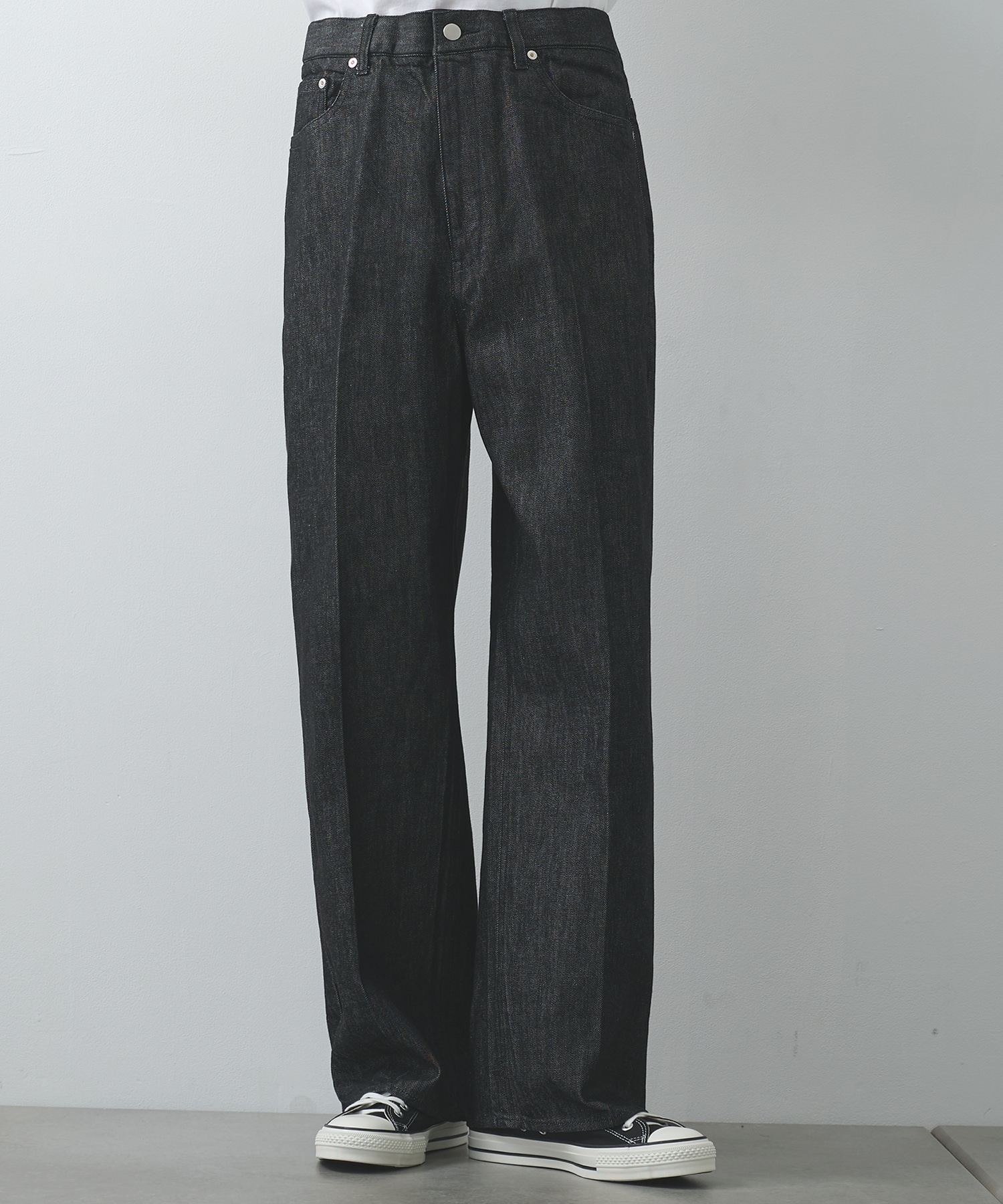 センタープレスが"消えない"デニム