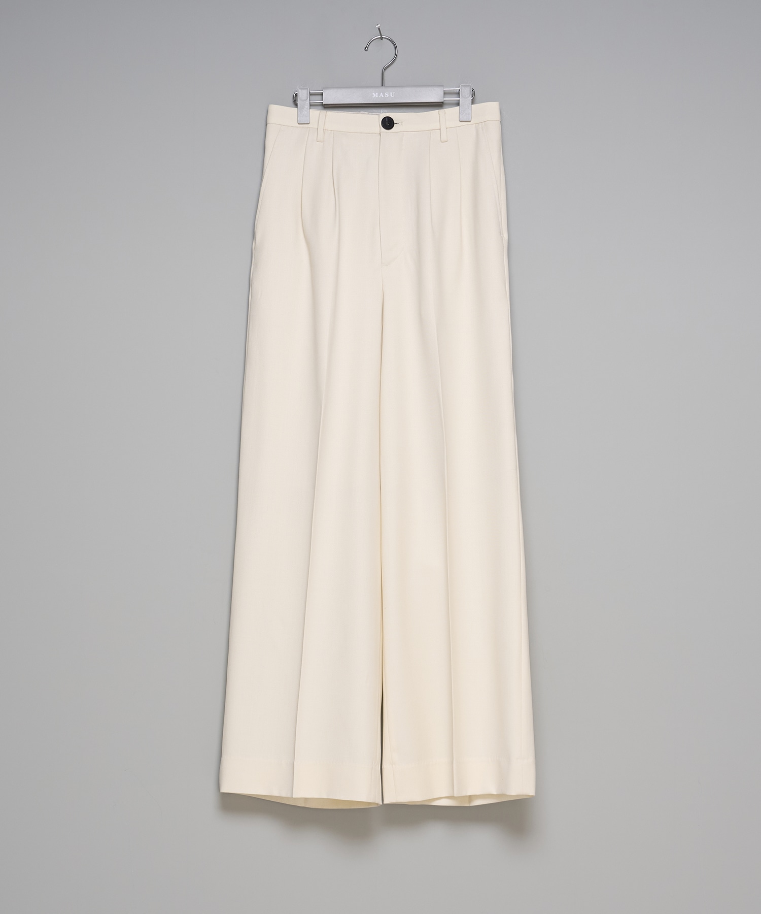 TUCKED WIDE TROUSERS