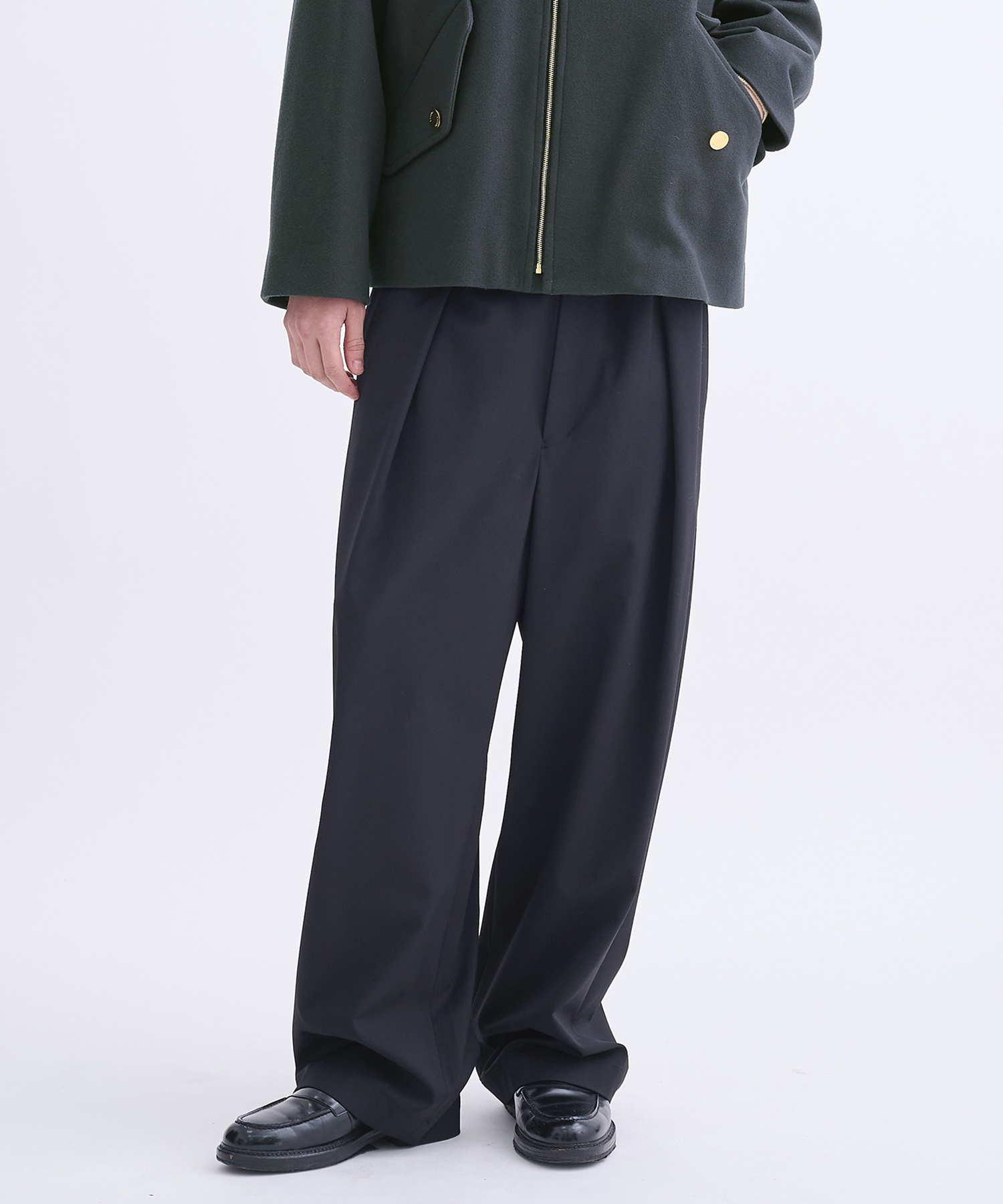 別注 Wool Wide Pants