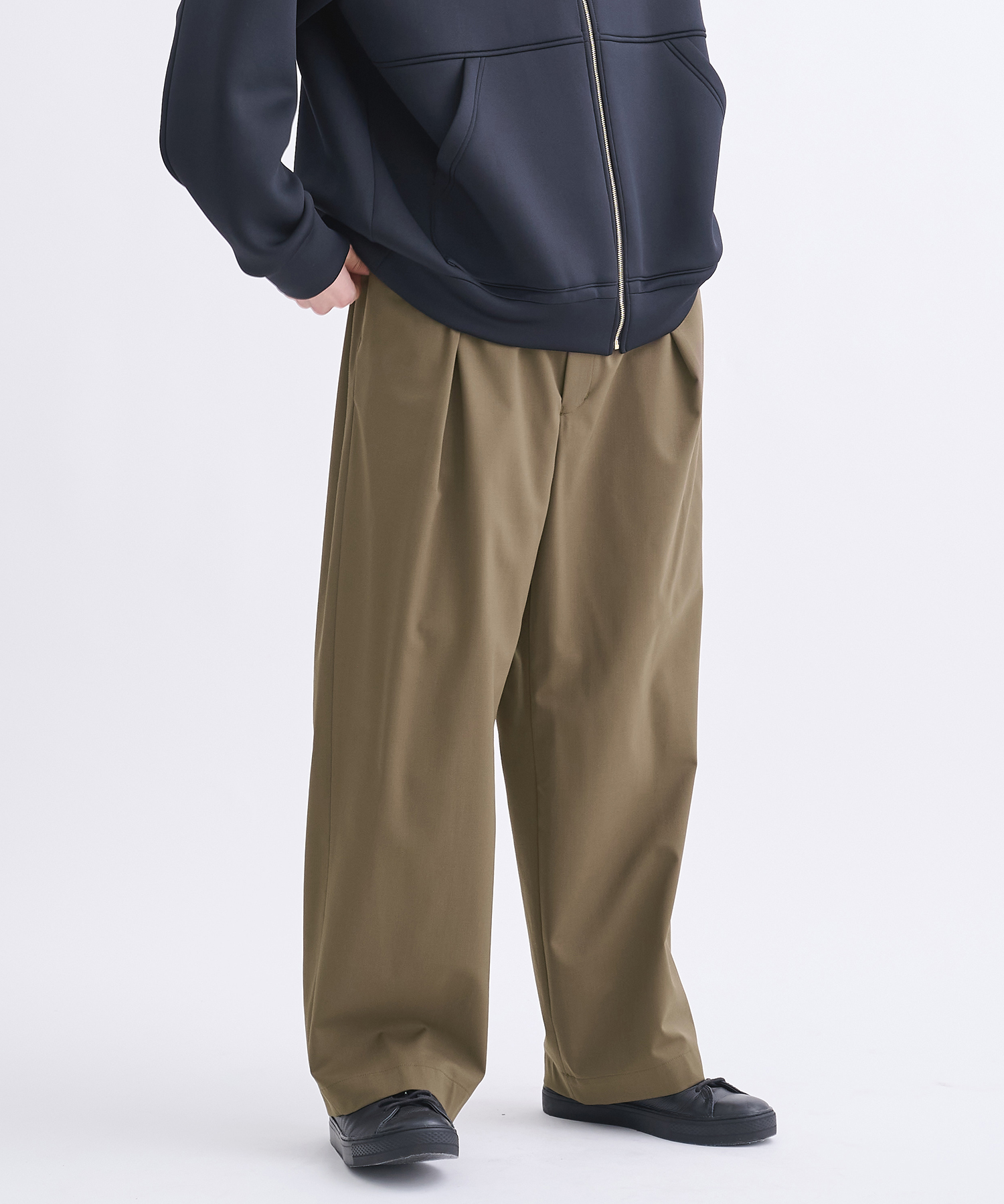 別注 Wool Wide Pants