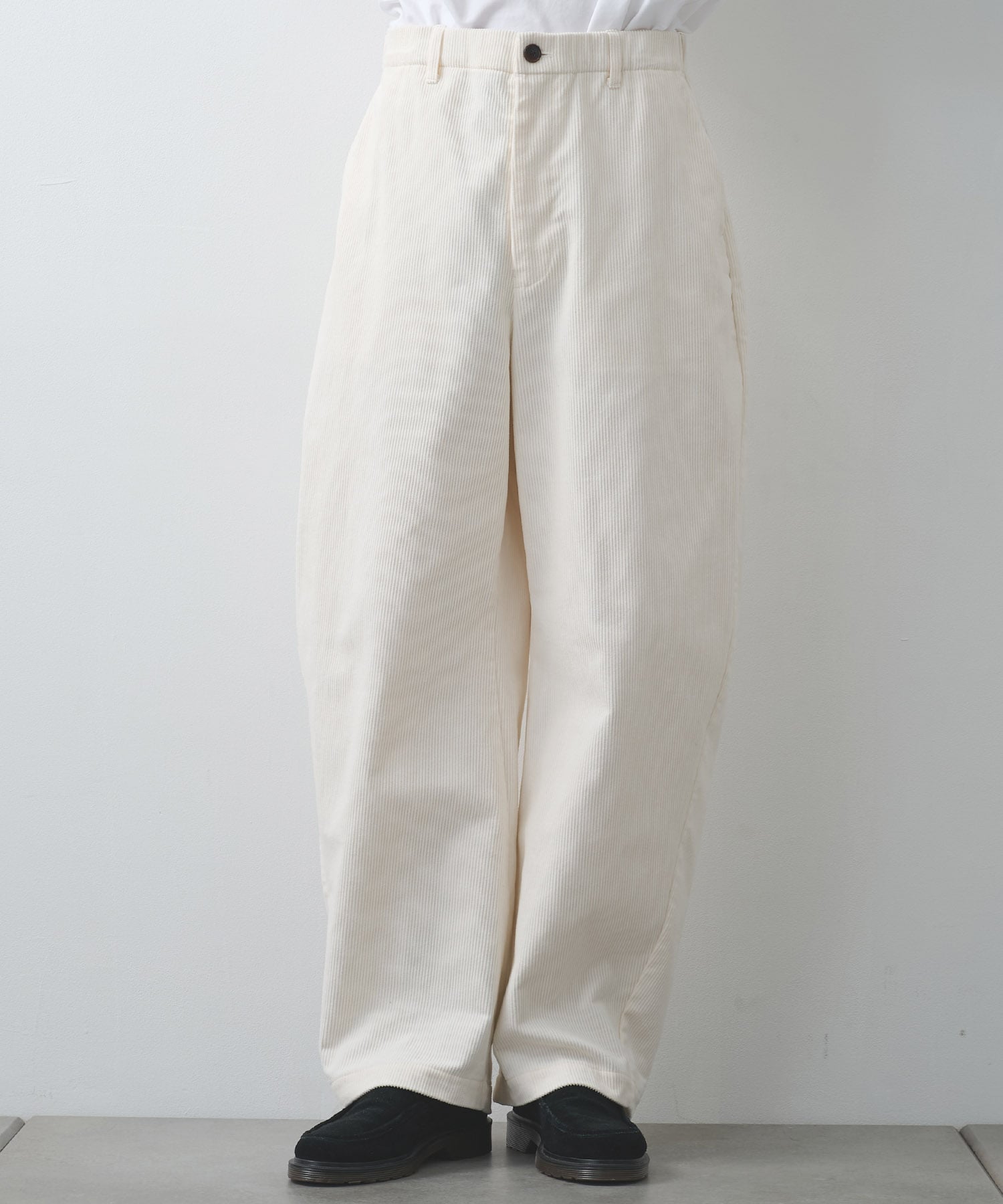 CORDUROY WIDE PANTS