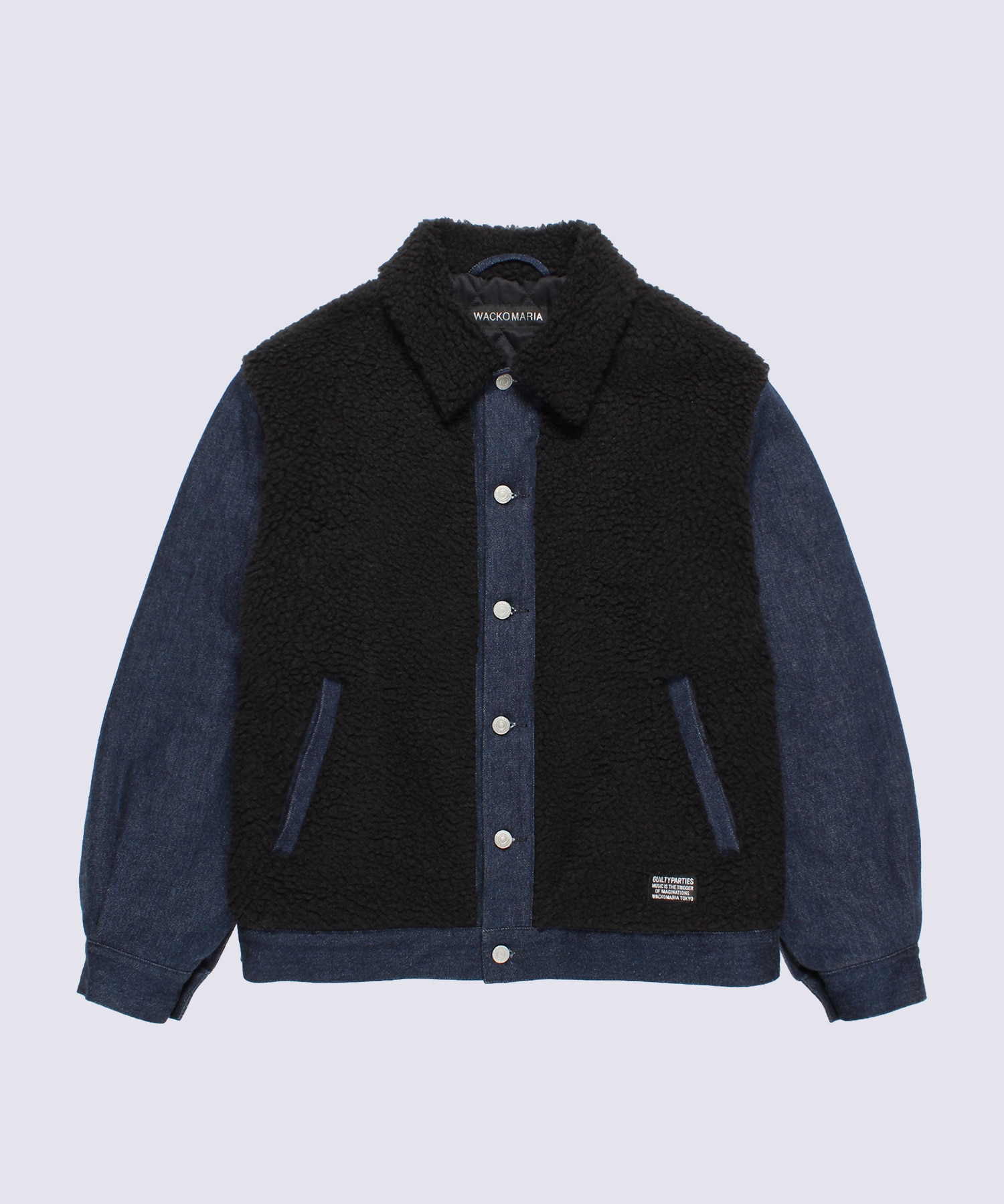 DENIM GRIZZLY JACKET ( TYPE-1 )