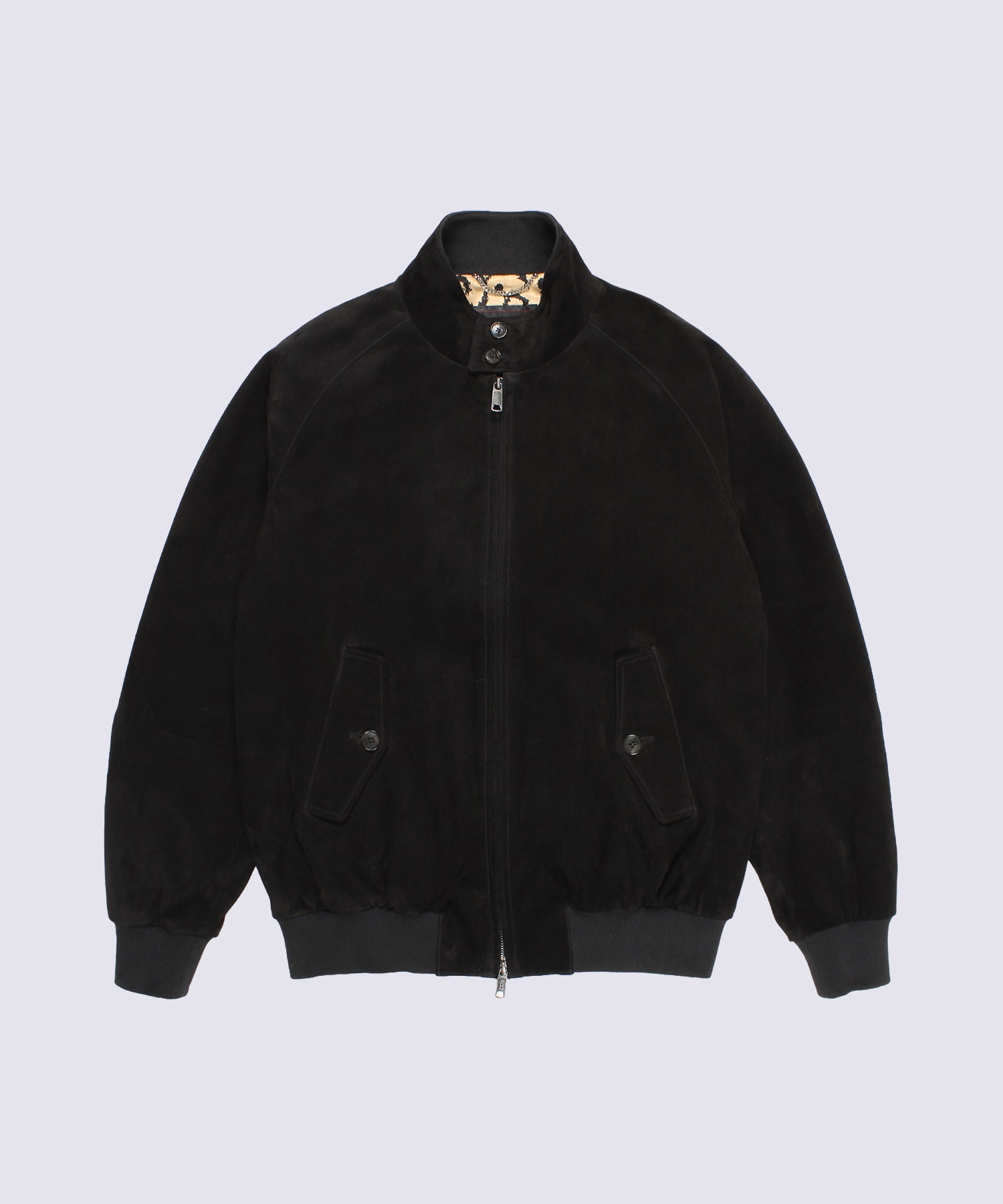 BARACUTA / G9 SUEDE LEATHER HARRINGTON JACKET