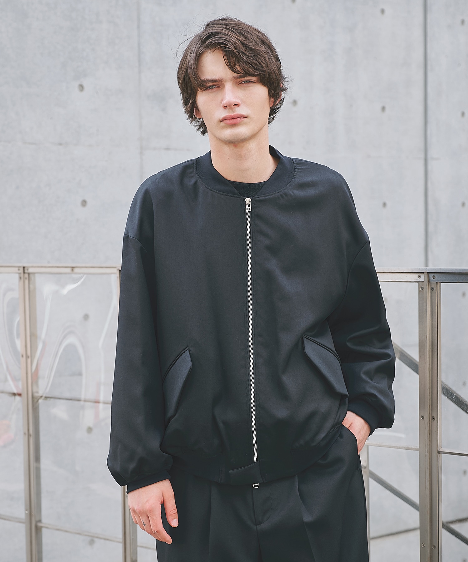 BAP WOOL ボンバージャケット
