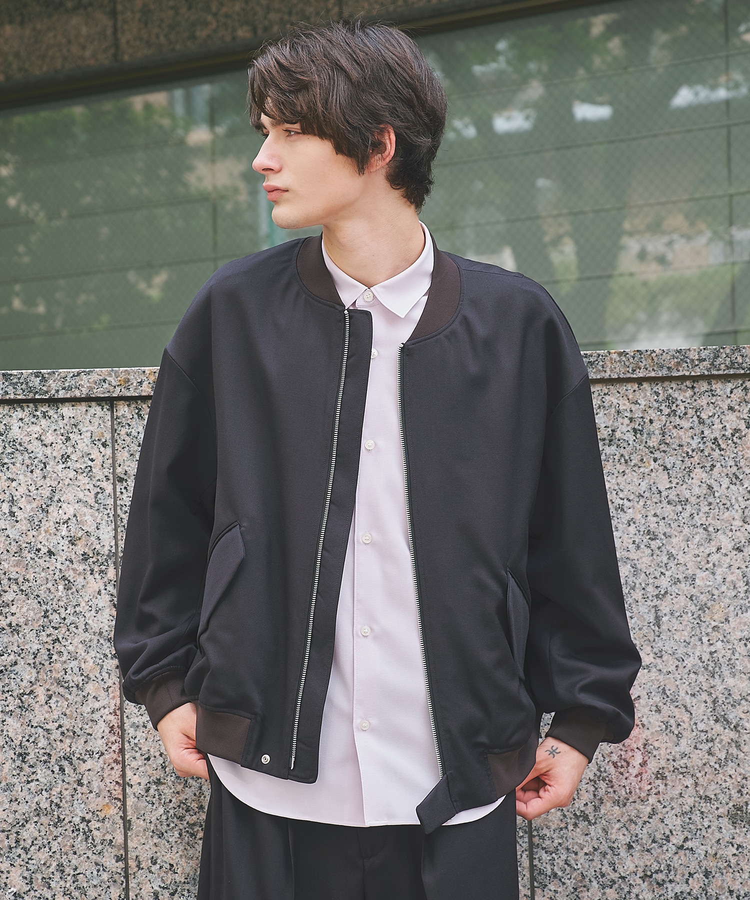 BAP WOOL ボンバージャケット