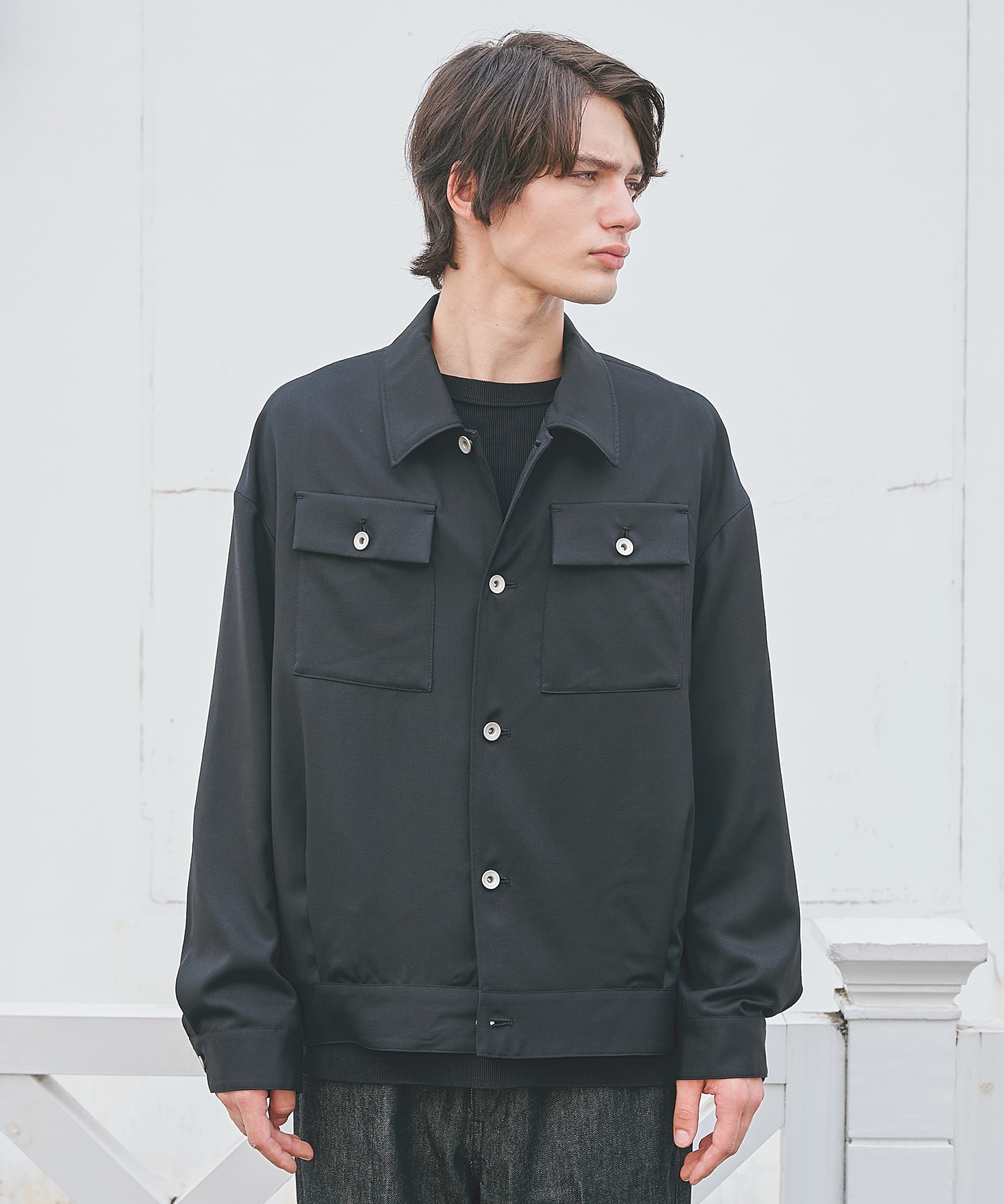 BAP WOOL トラッカージャケット