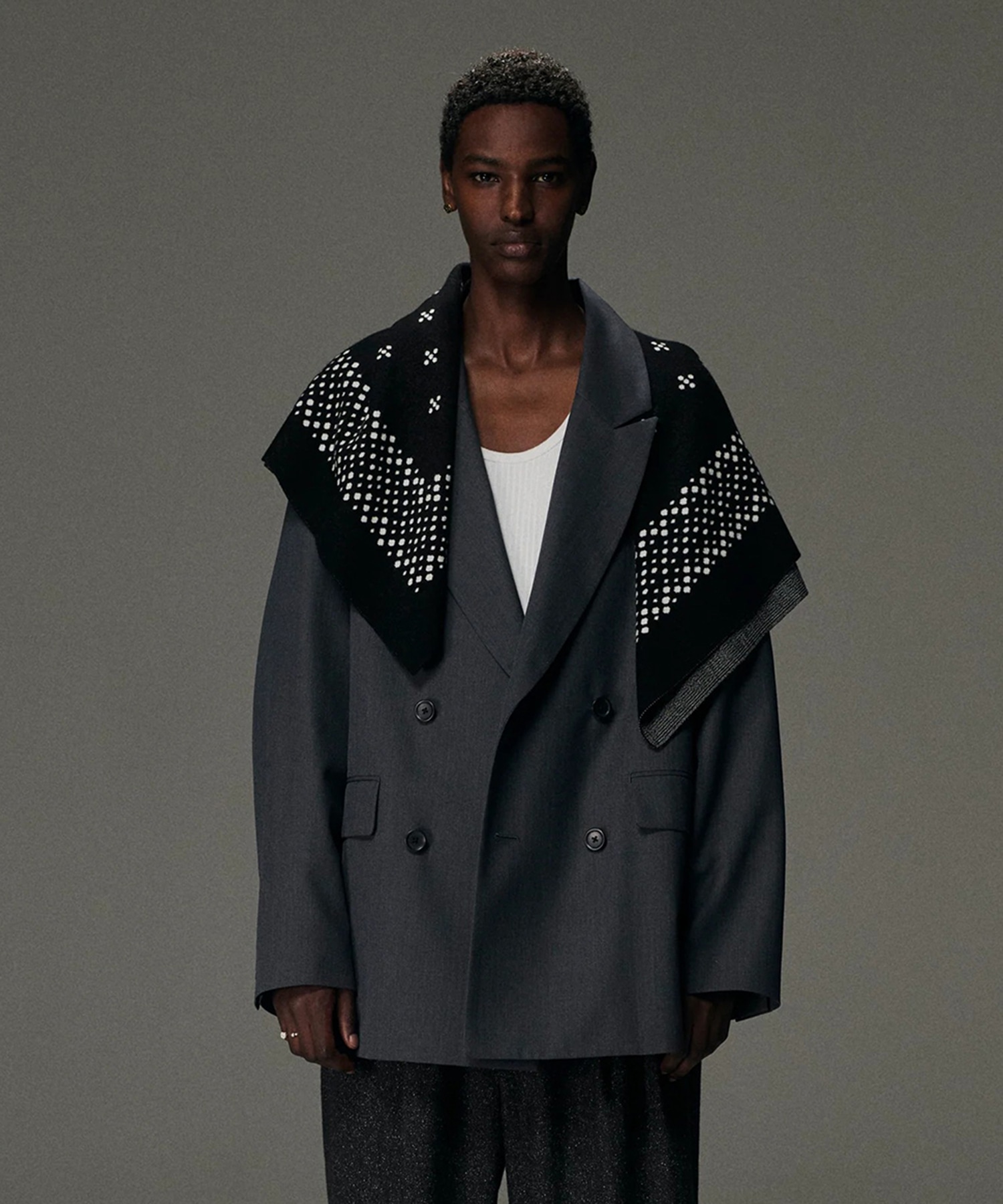 T/W Saxony Double Breasted Jacket