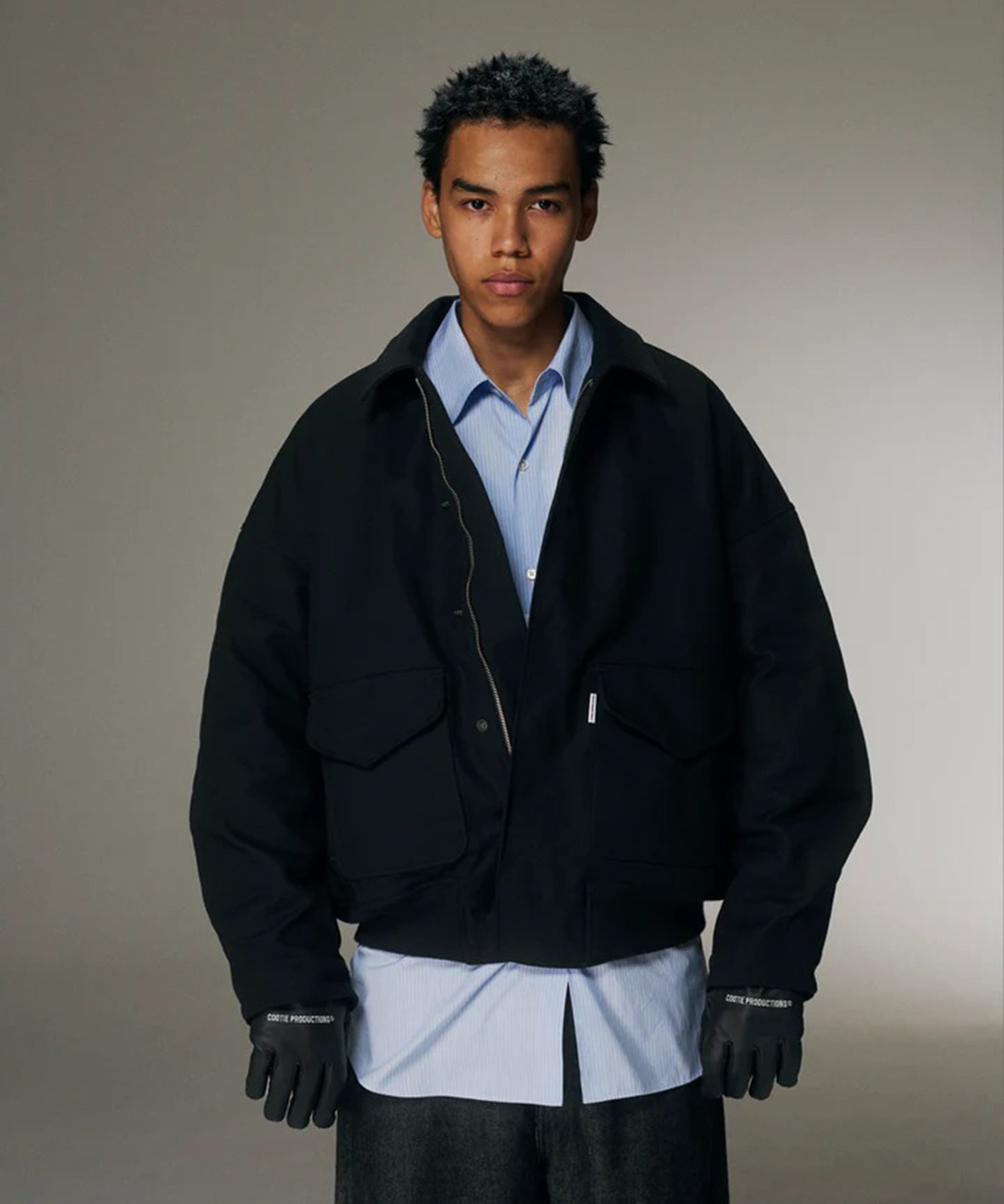 Cotton Canvas Padded Work Jacket